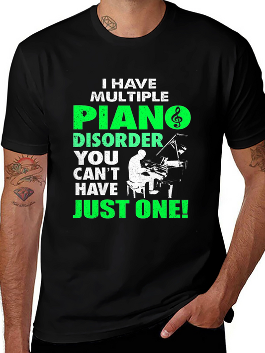 Multiple Piano Disorder T-Shirt - Music Lover Gift