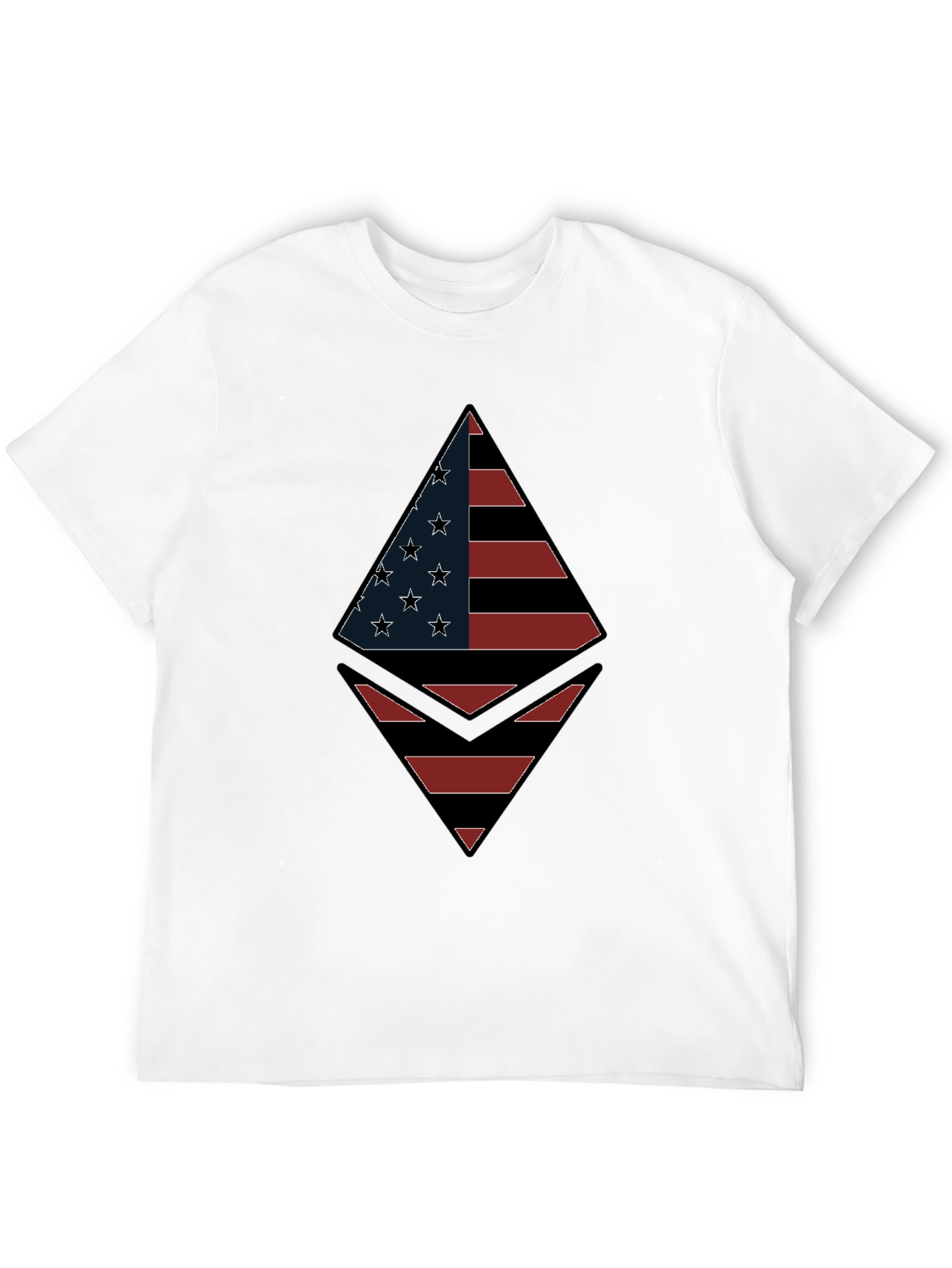 American Flag Ethereum T-Shirt