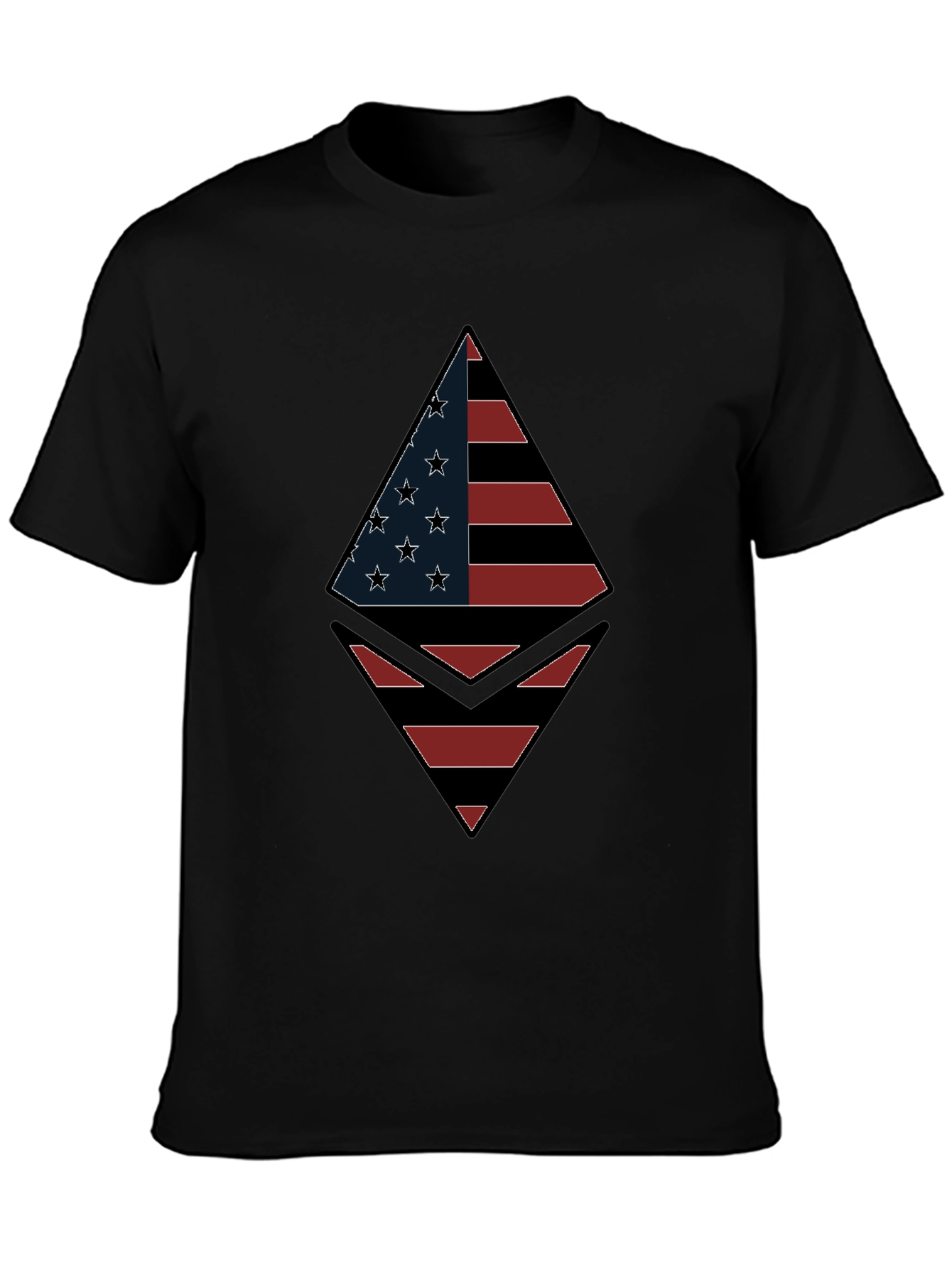 American Flag Ethereum T-Shirt