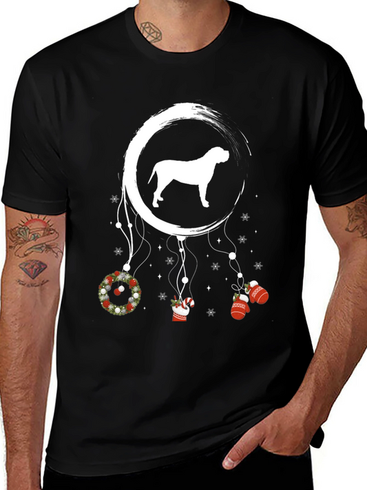 Christmas Dog Dreamcatcher T-Shirt