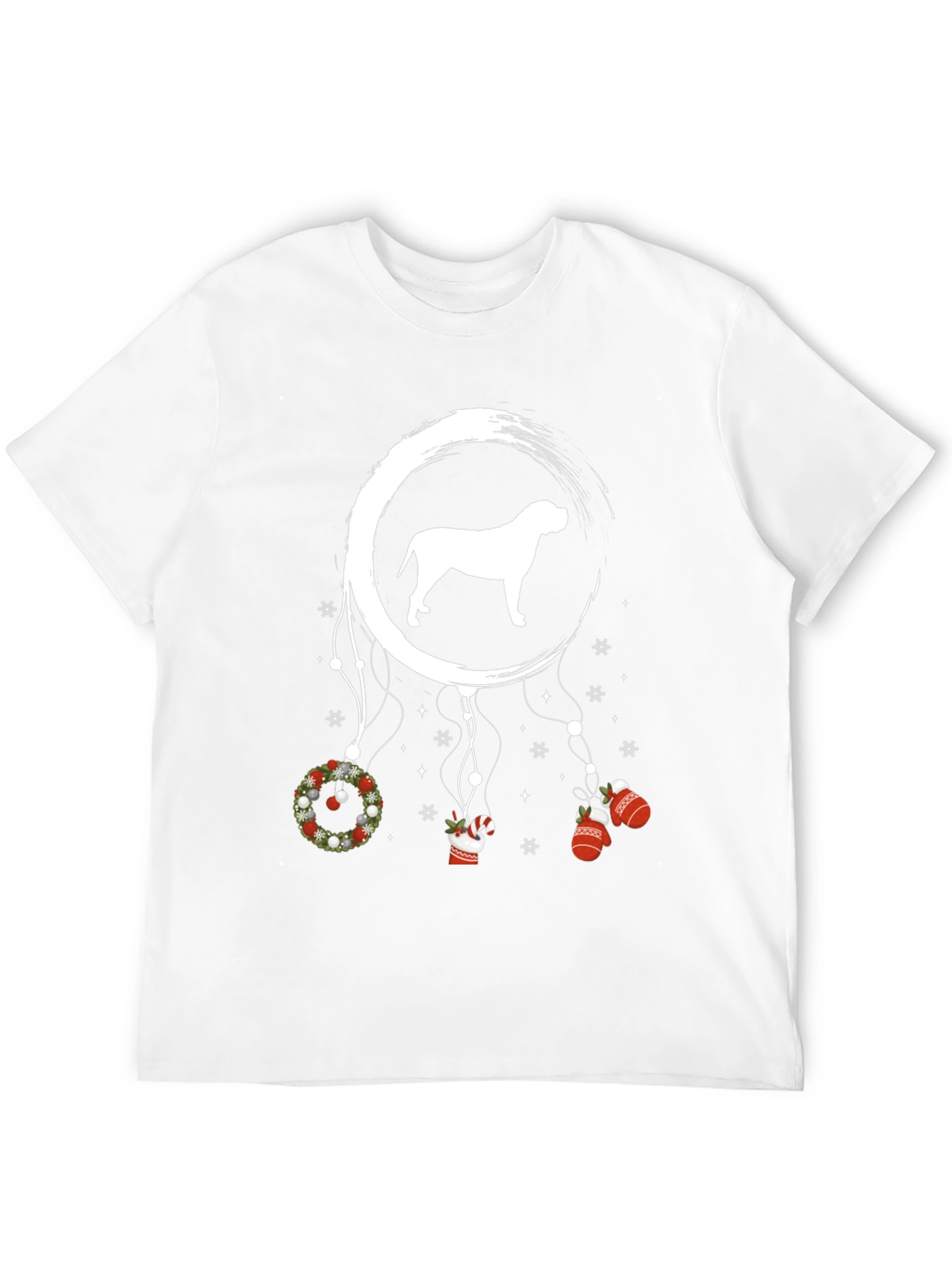 Christmas Dog Dreamcatcher T-Shirt