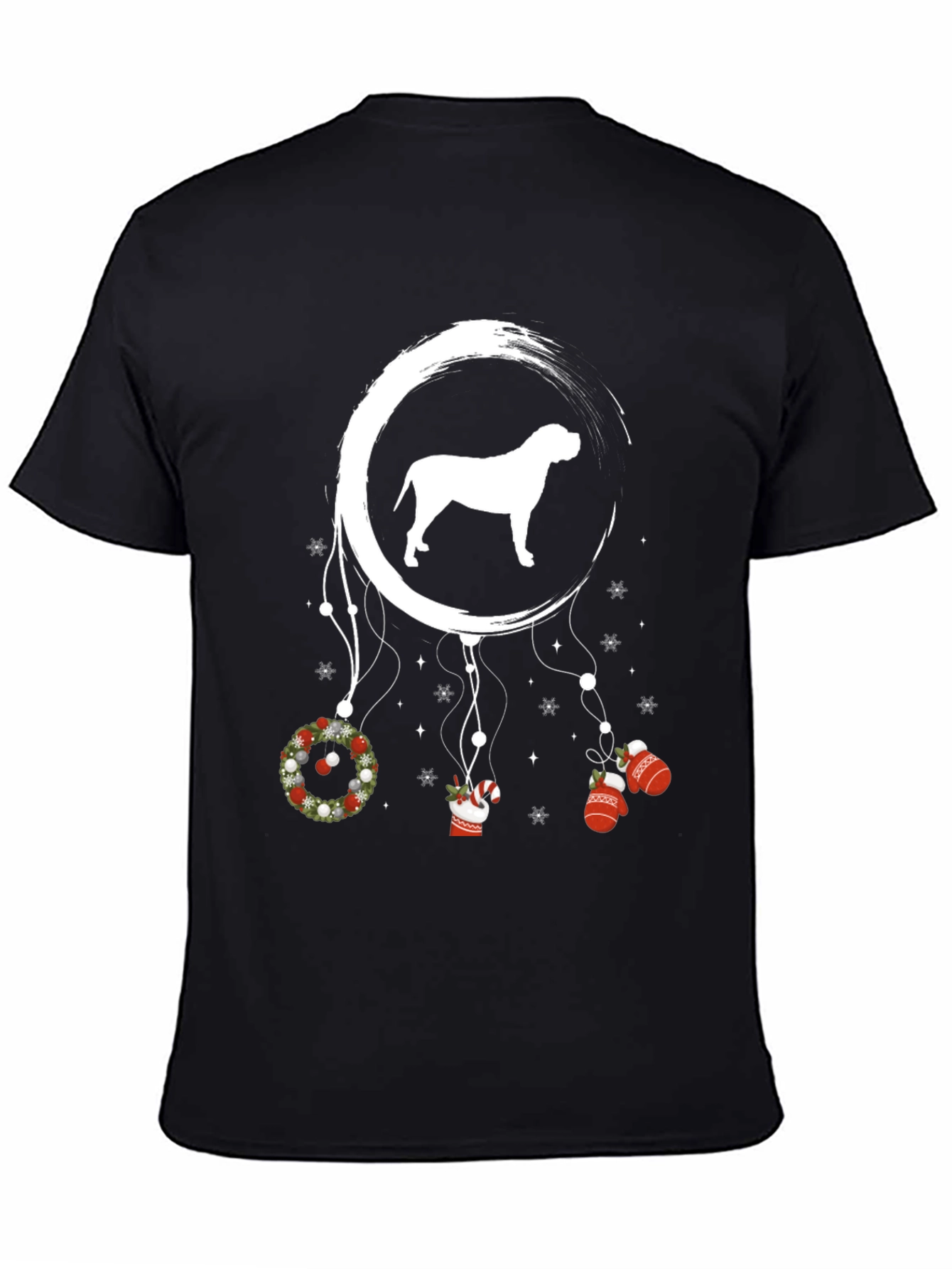 Christmas Dog Dreamcatcher T-Shirt