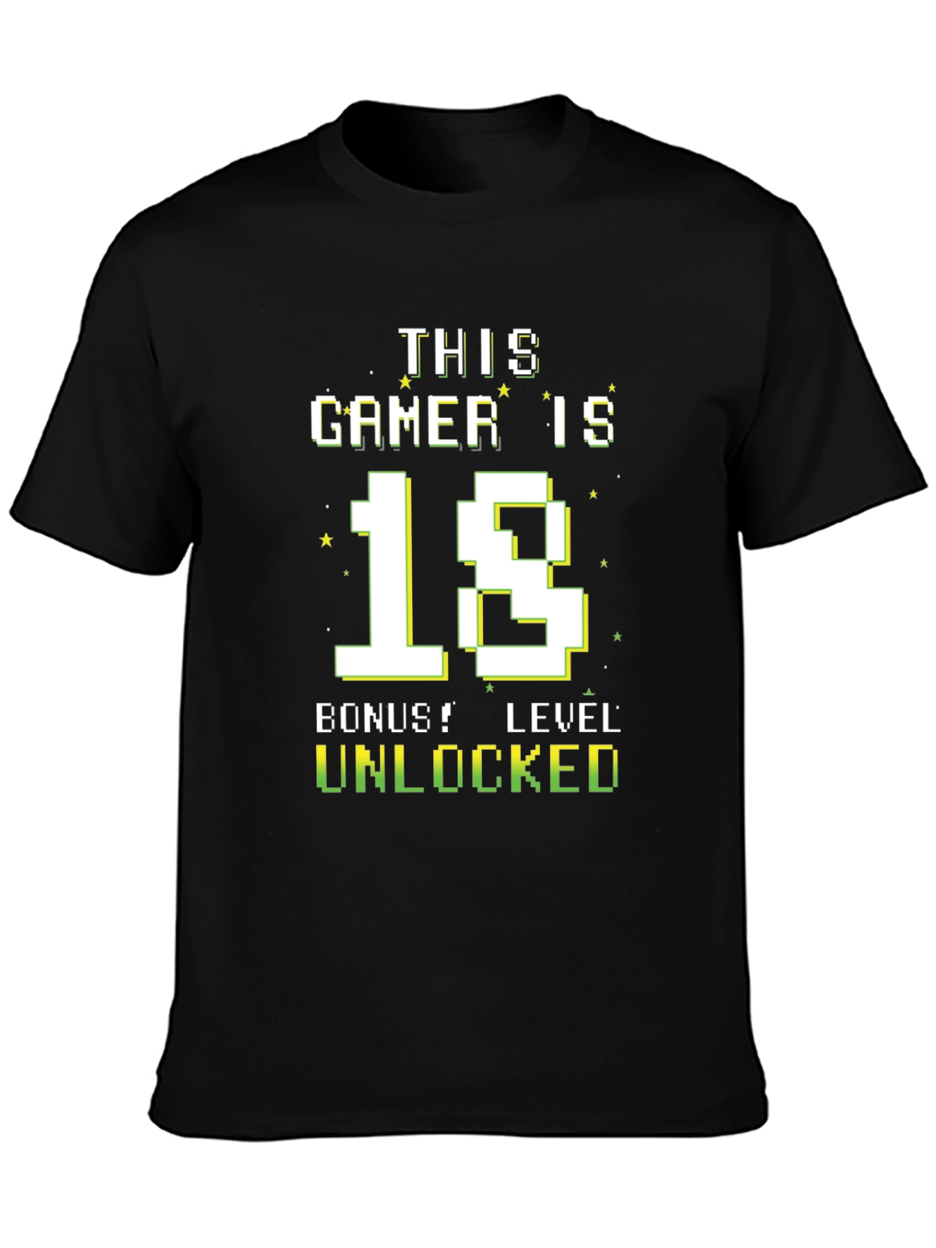 Gamer 18th Birthday Level Unlocked T-Shirt