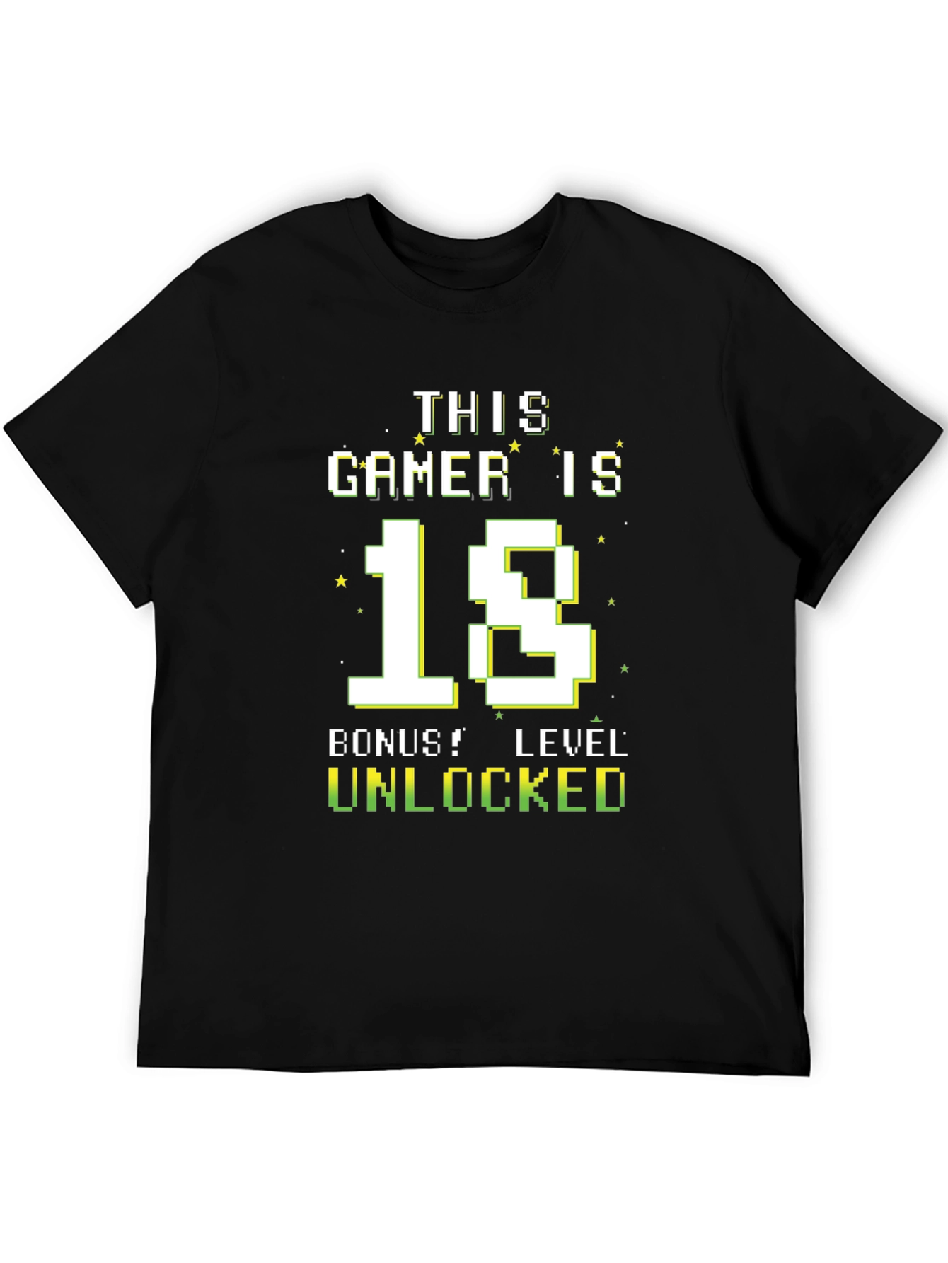 Gamer 18th Birthday Level Unlocked T-Shirt