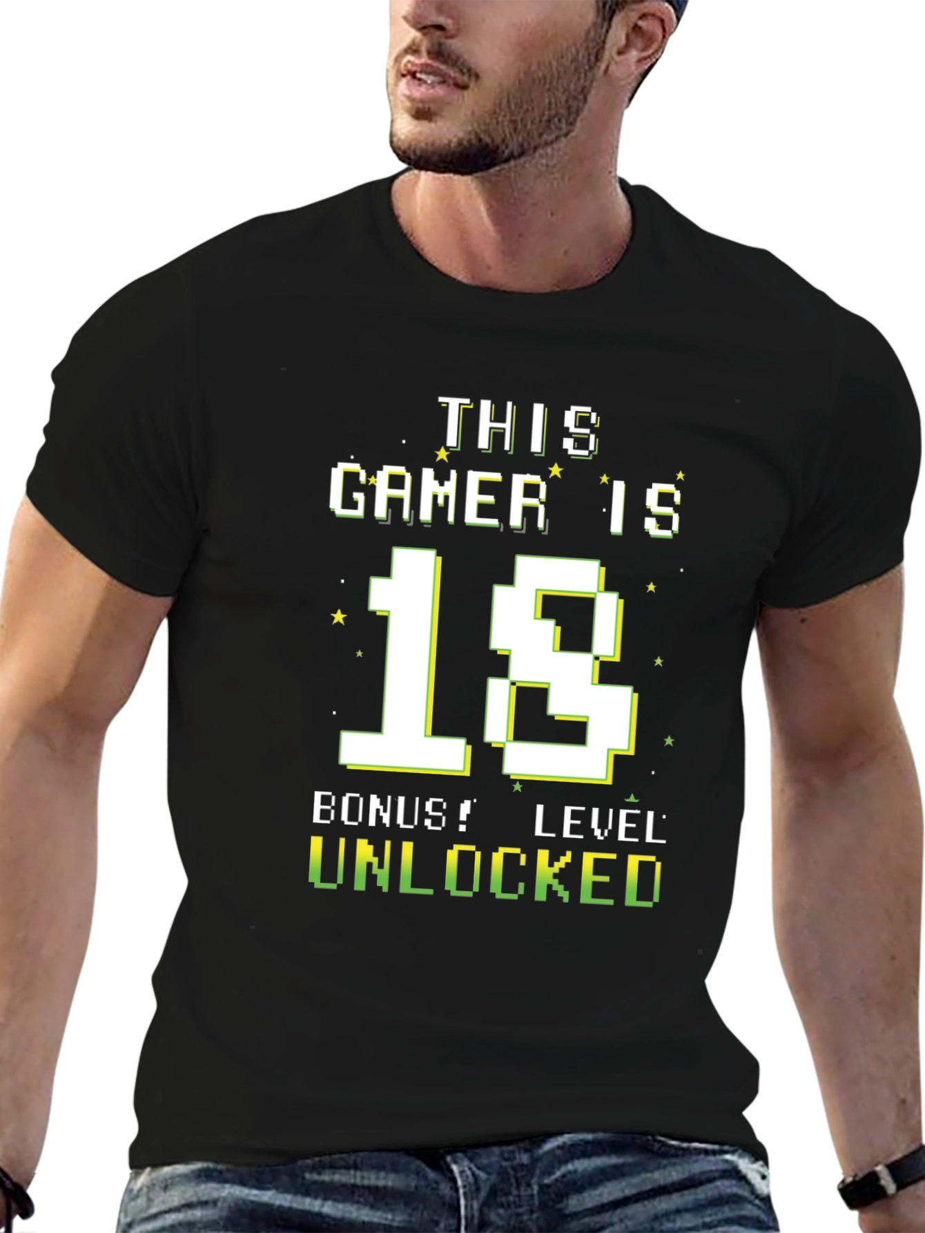 Gamer 18th Birthday Level Unlocked T-Shirt