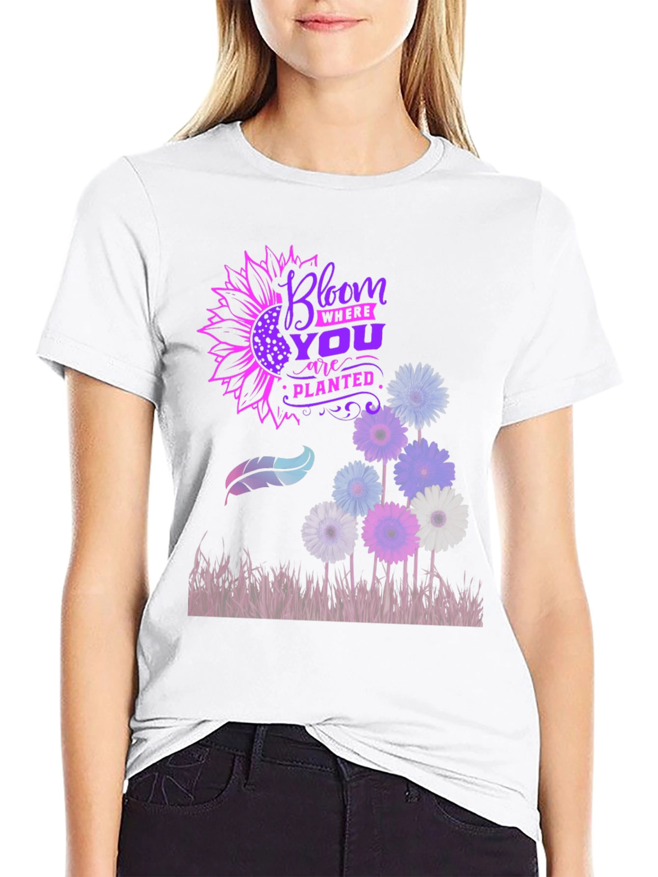 Bloom Where Youre Planted T-Shirt