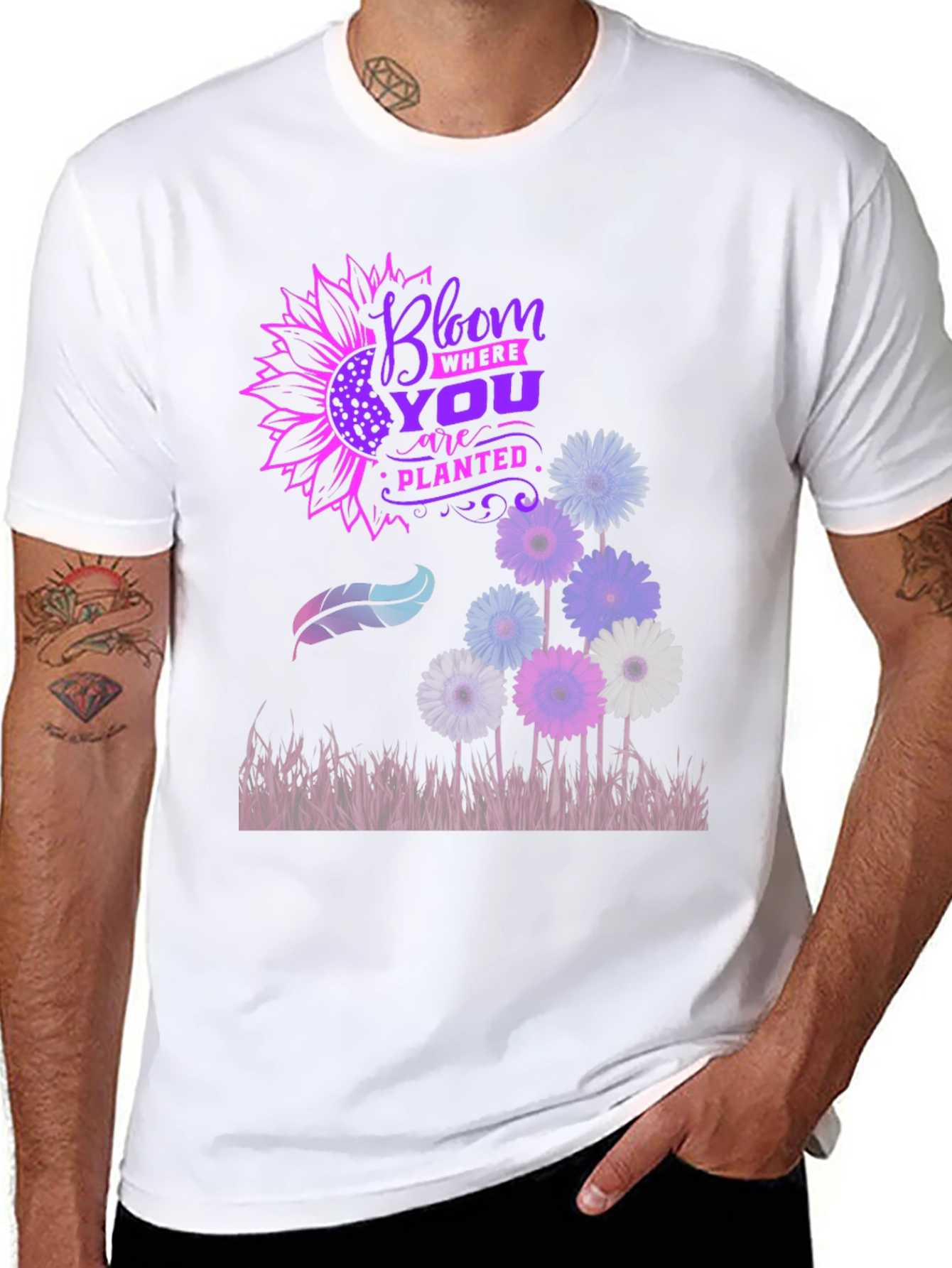 Bloom Where Youre Planted T-Shirt