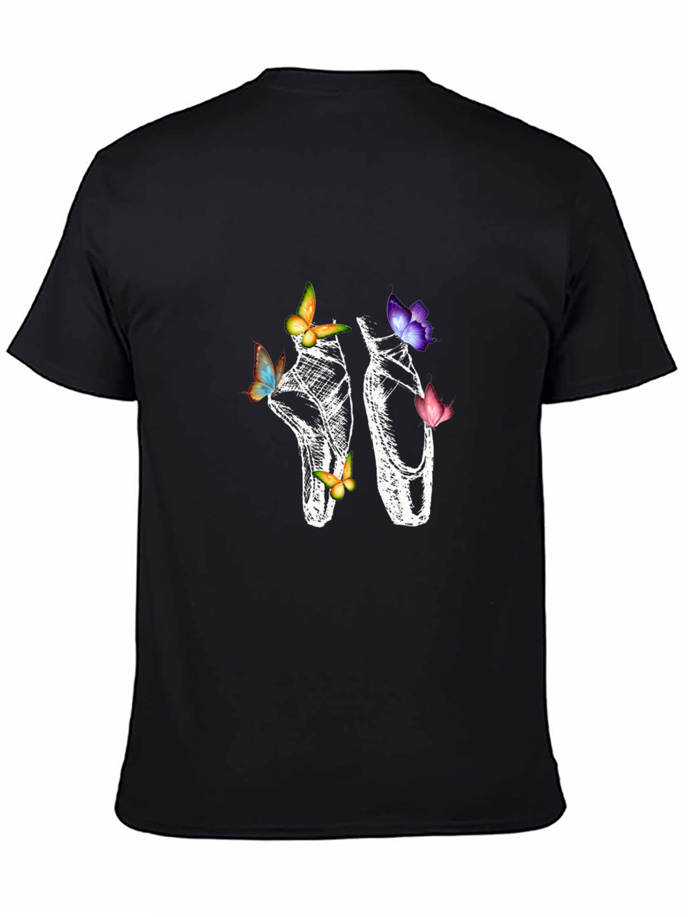 Ballet Shoes and Butterfly T-Shirt
