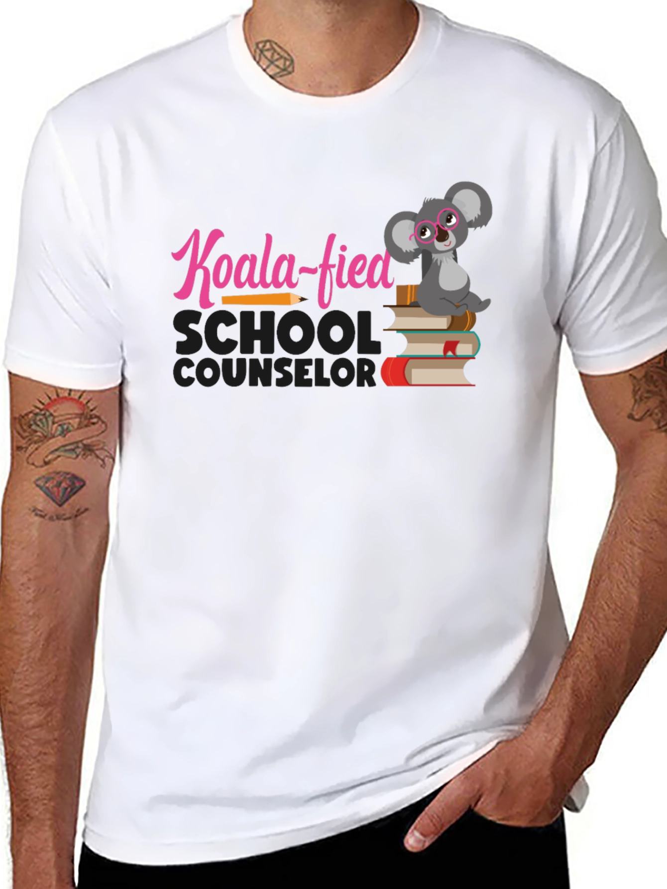 Koala-fied School Counselor T-Shirt