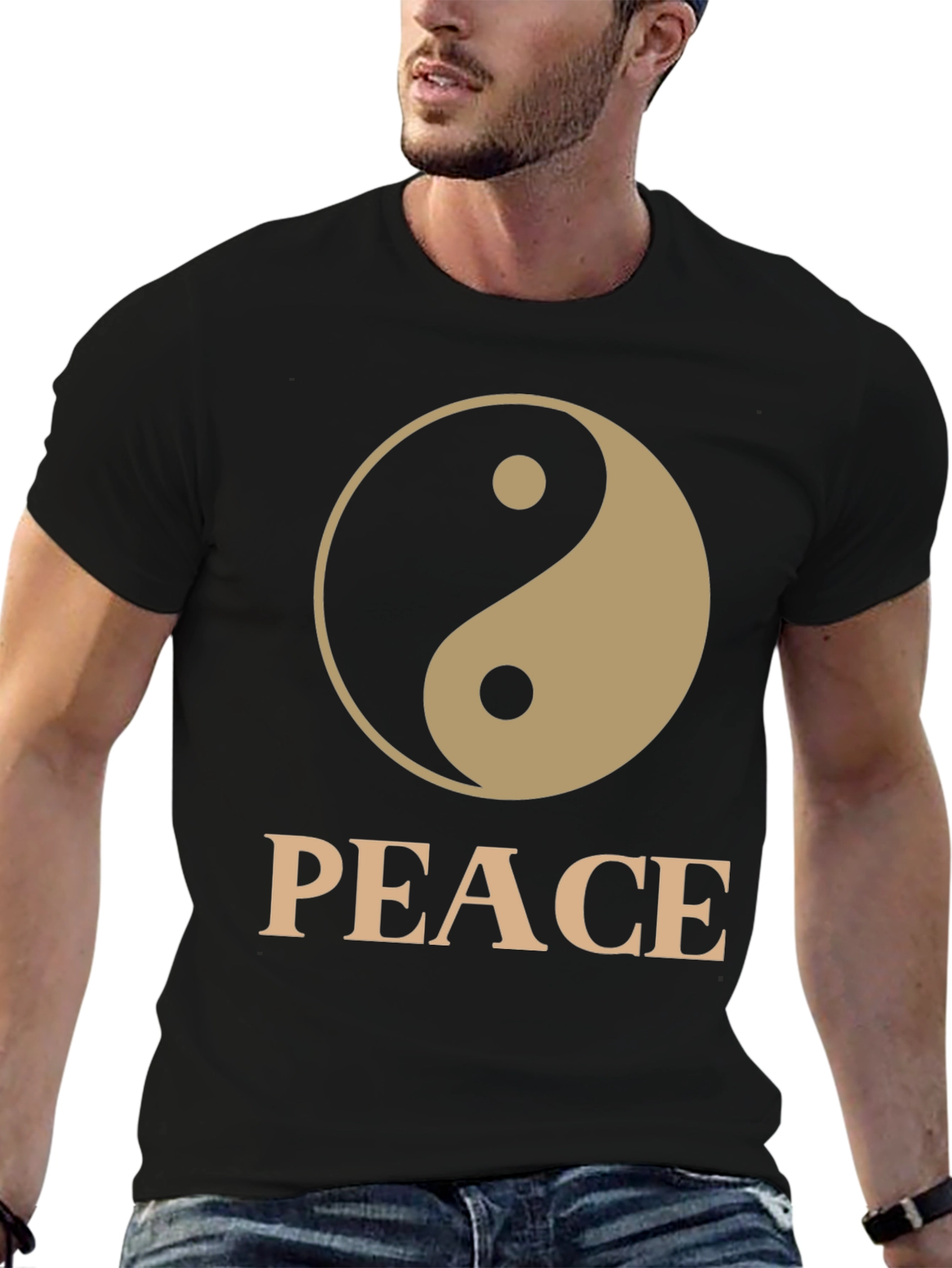 Yin Yang Peace Graphic Tee