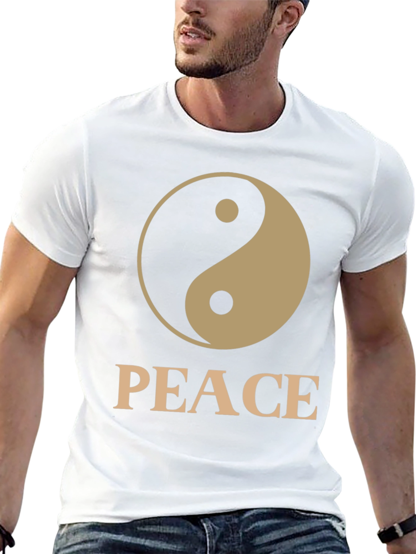 Yin Yang Peace Graphic Tee