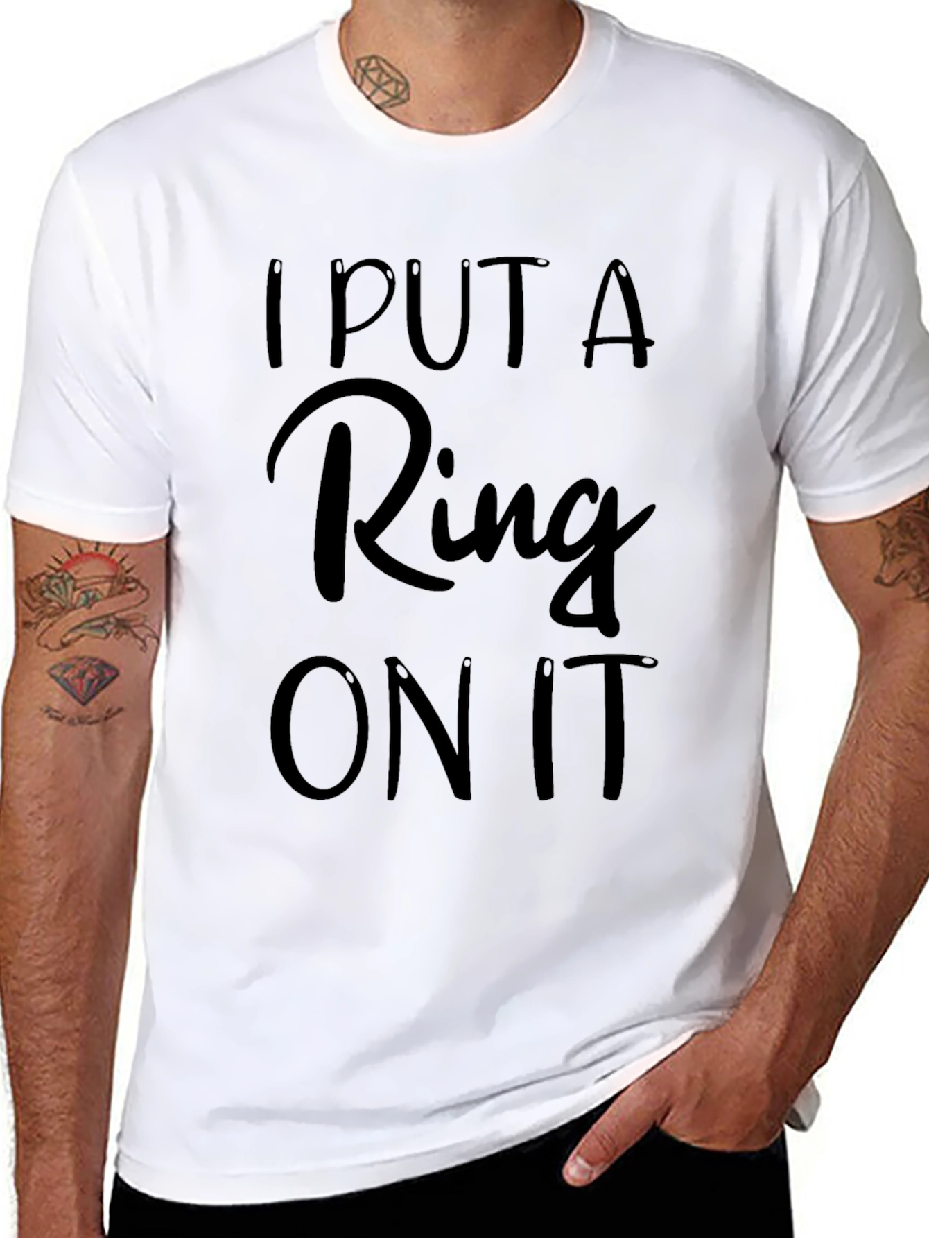 I Put A Ring On It Graphic Tee