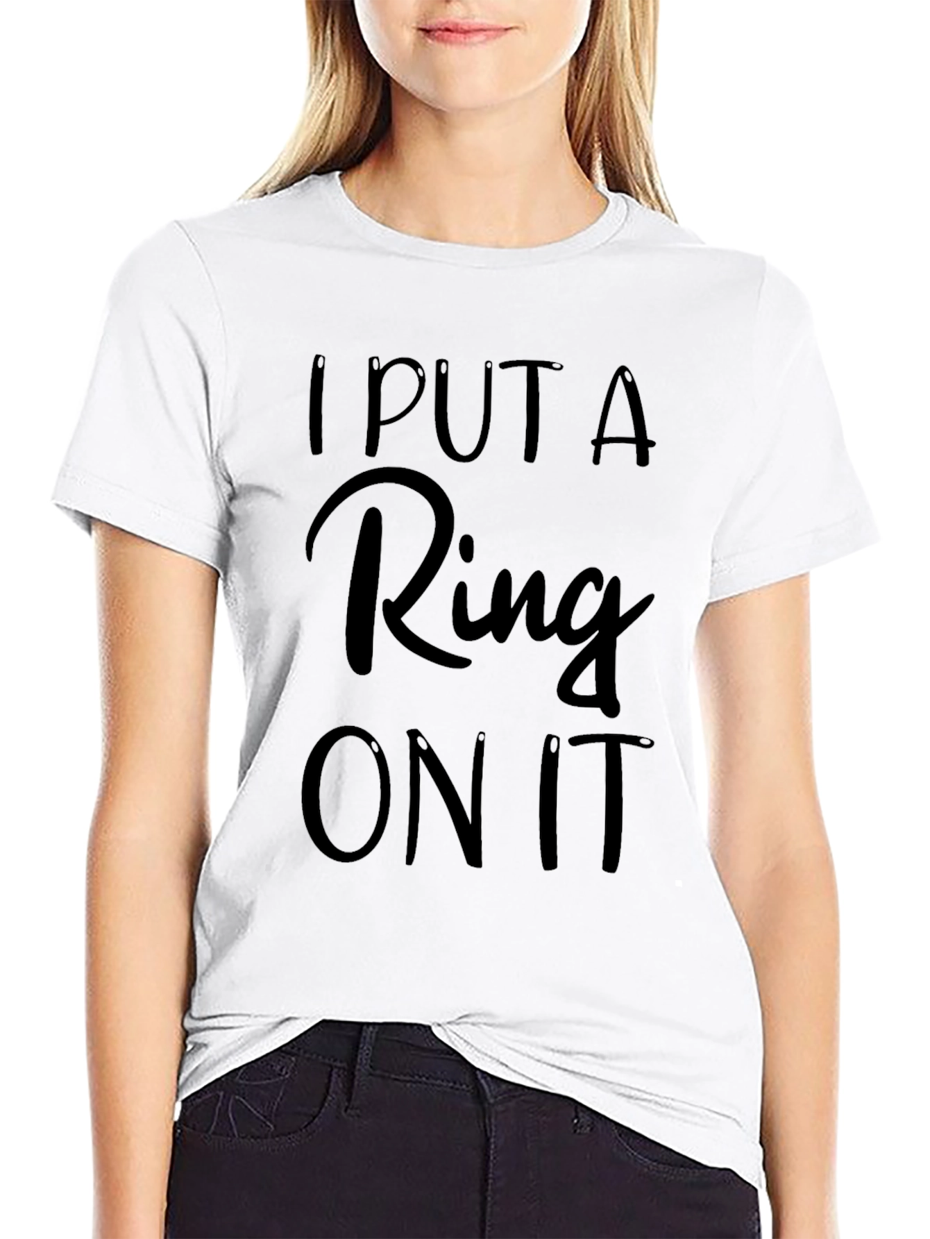 I Put A Ring On It Graphic Tee