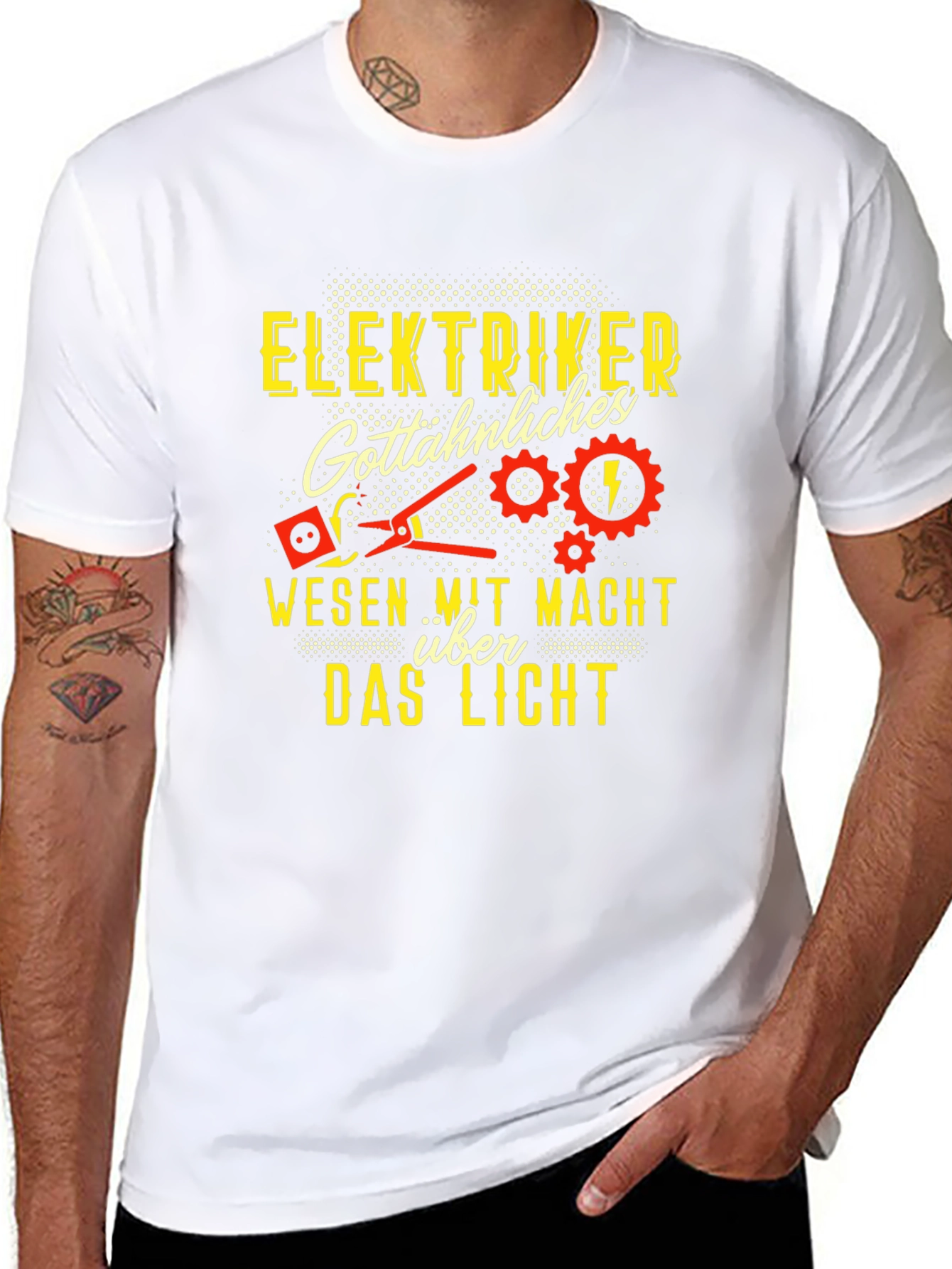 Electrician Humor Graphic T-Shirt - Gottaehnliches Wesen