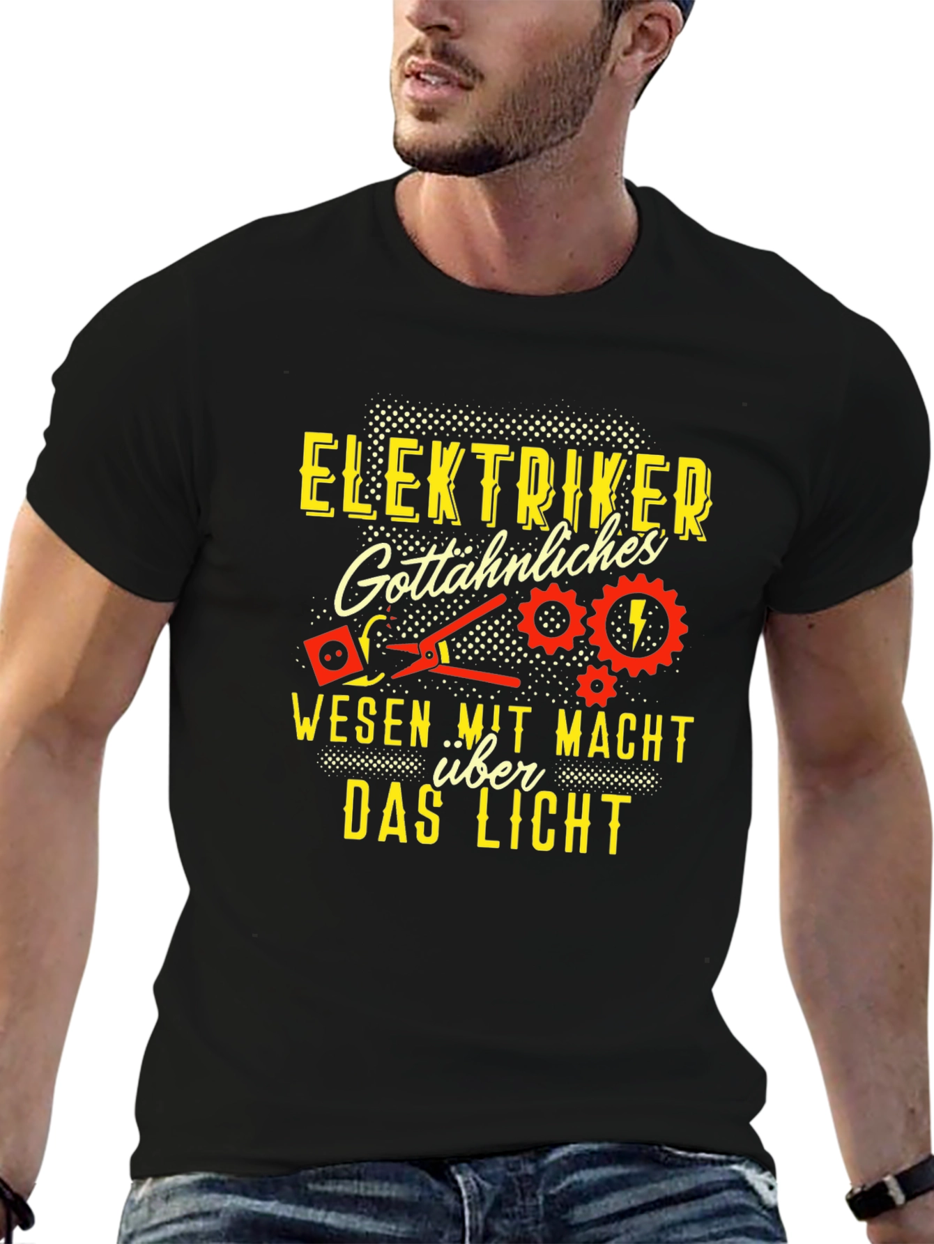 Electrician Humor Graphic T-Shirt - Gottaehnliches Wesen