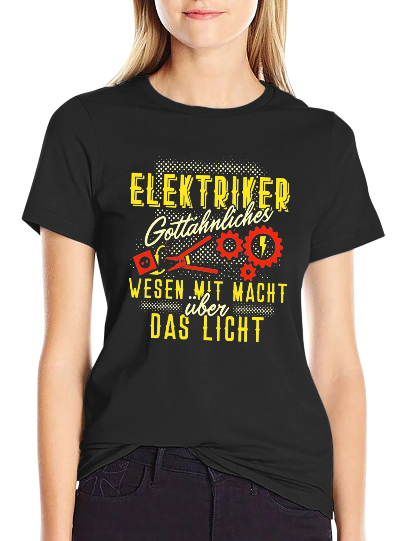 Electrician Humor Graphic T-Shirt - Gottaehnliches Wesen