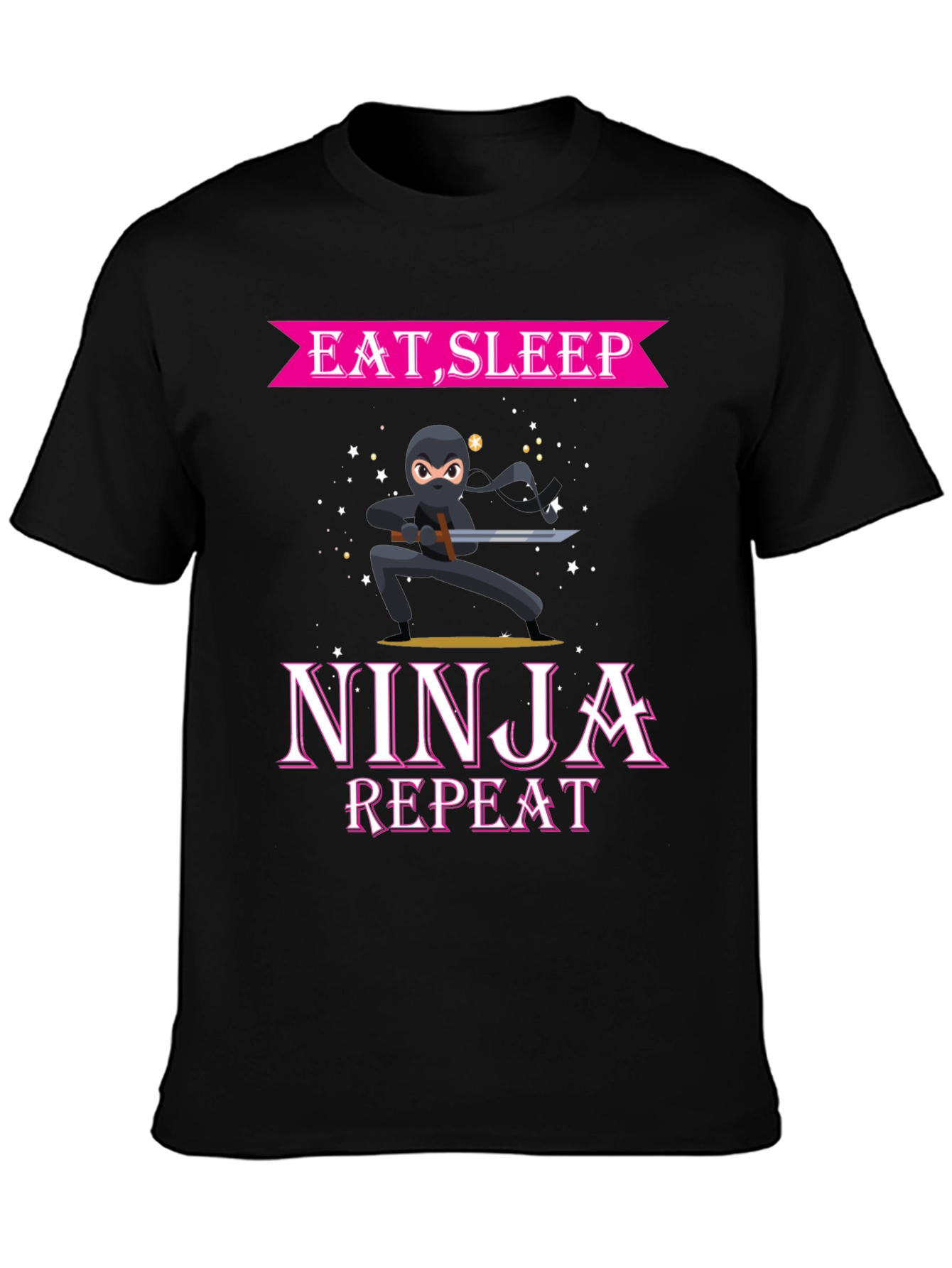 Eat Sleep Ninja Repeat T-Shirt