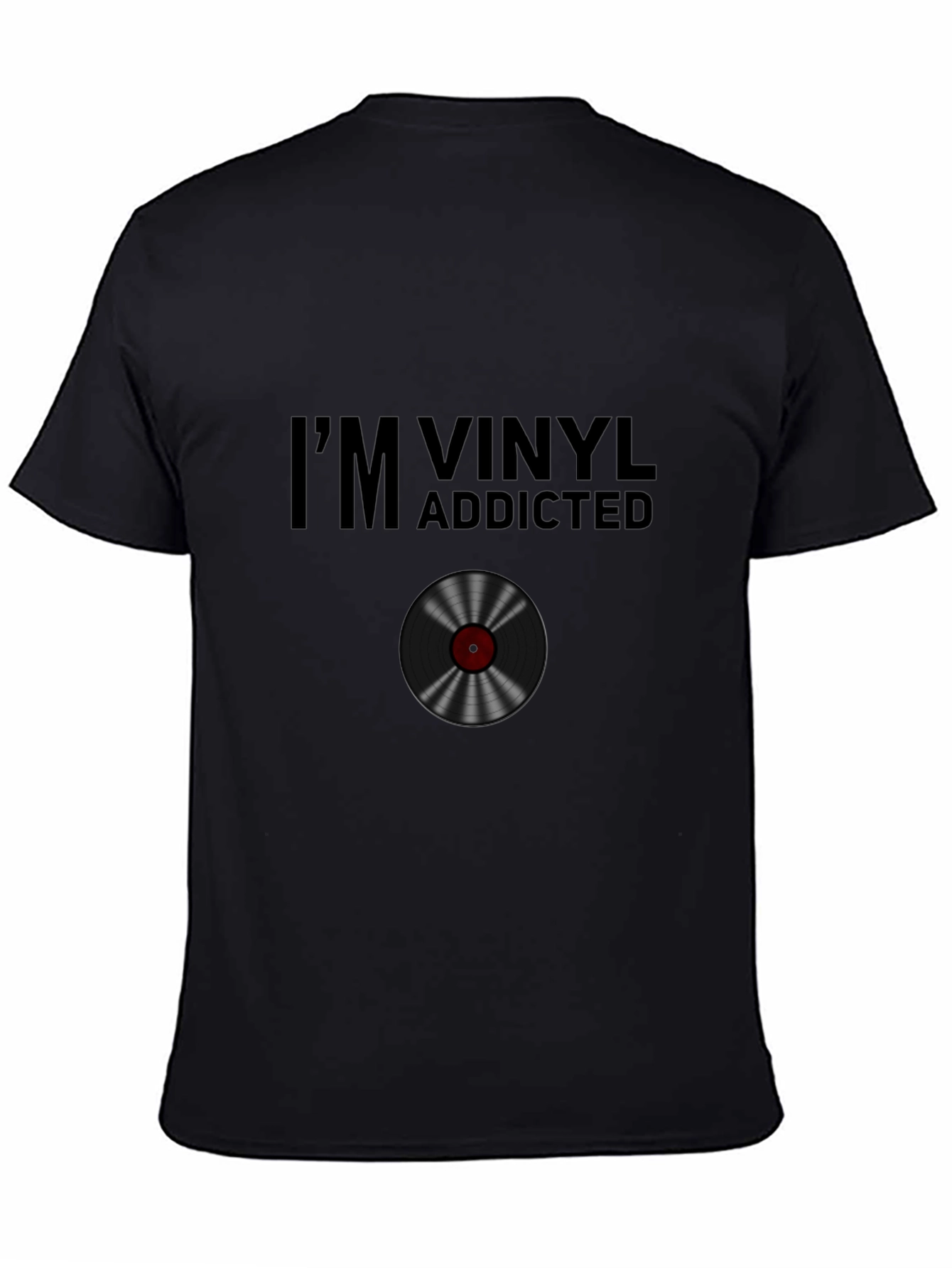 Im Vinyl Addicted Graphic Tee