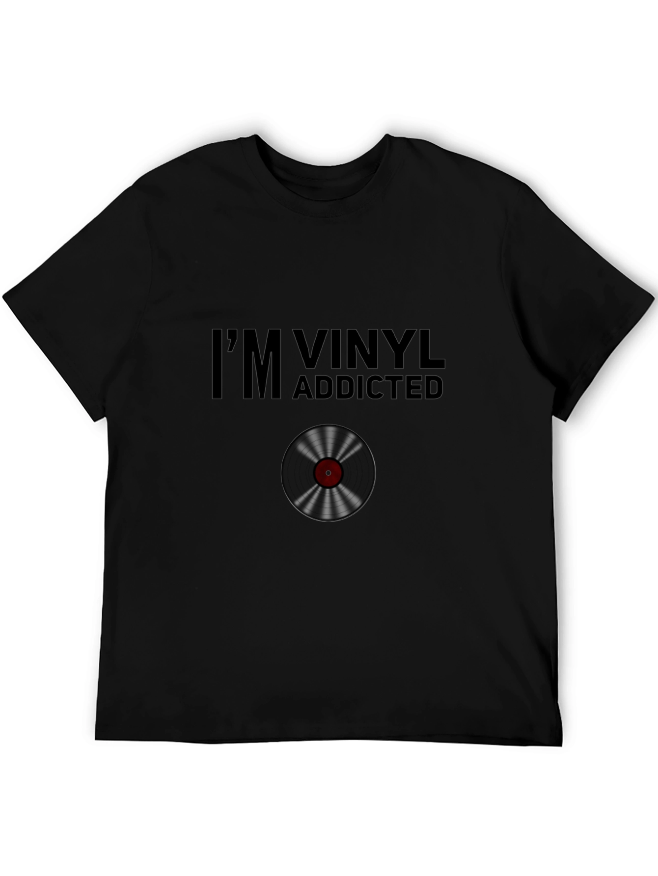 Im Vinyl Addicted Graphic Tee