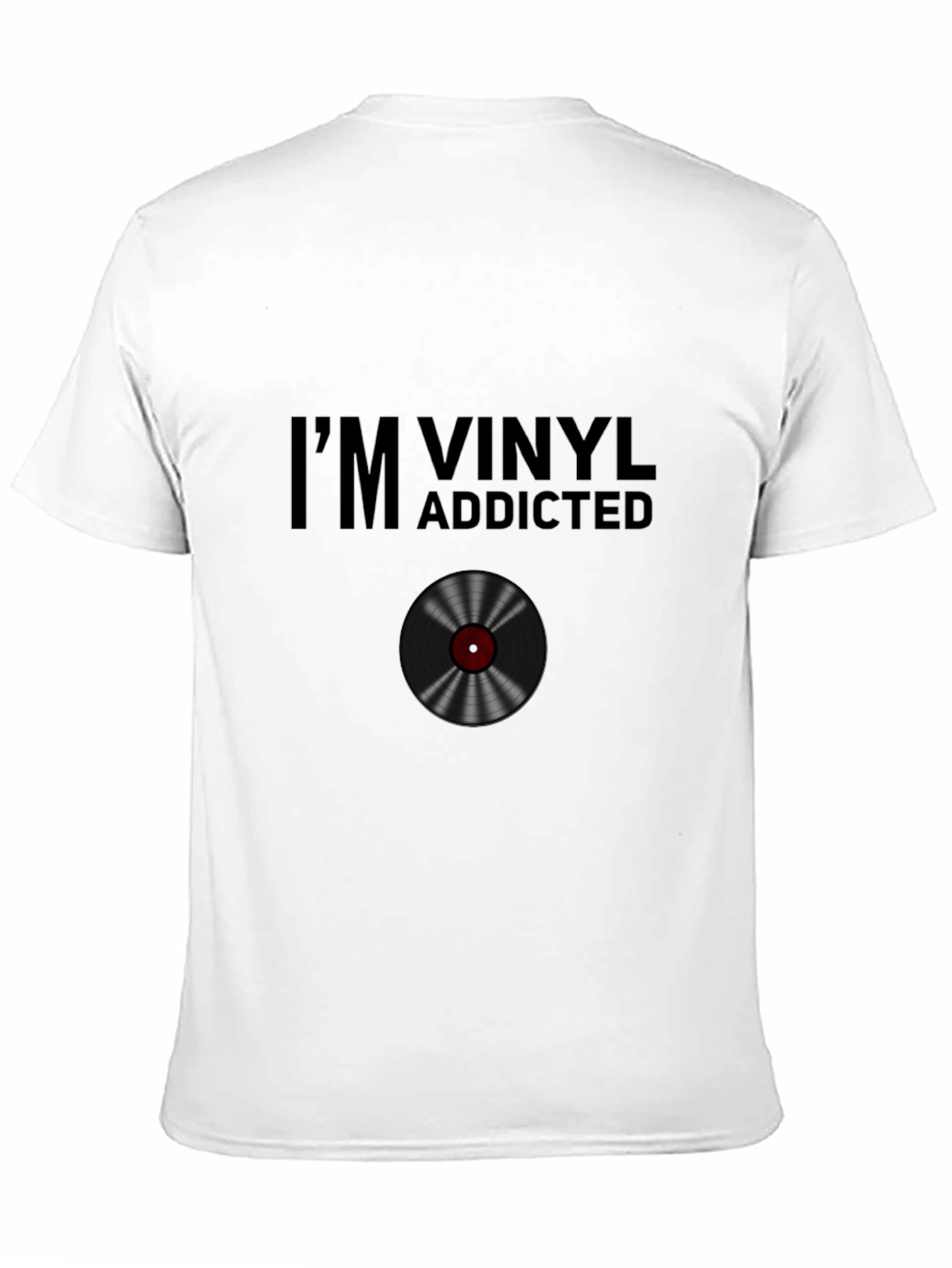 Im Vinyl Addicted Graphic Tee