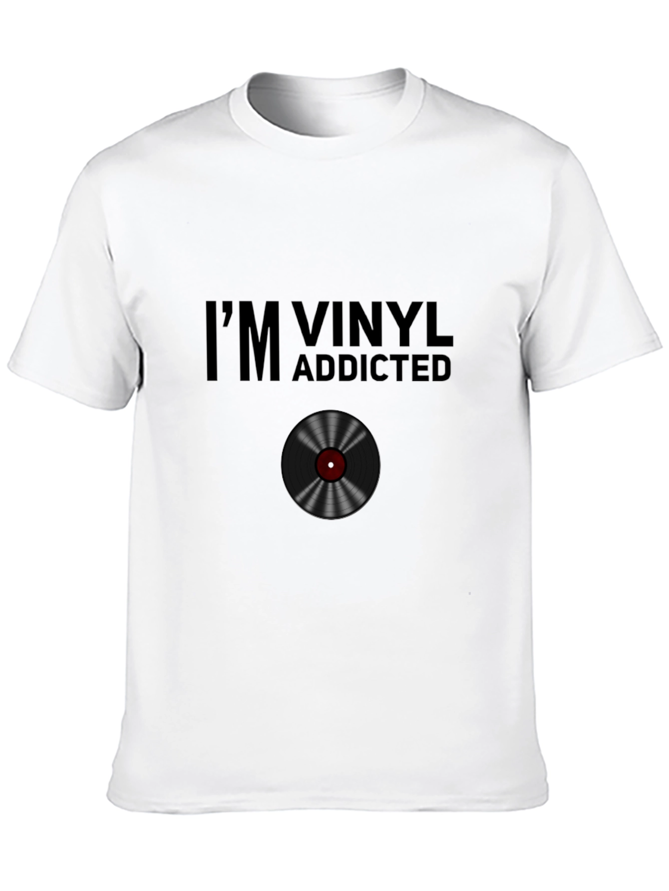 Im Vinyl Addicted Graphic Tee