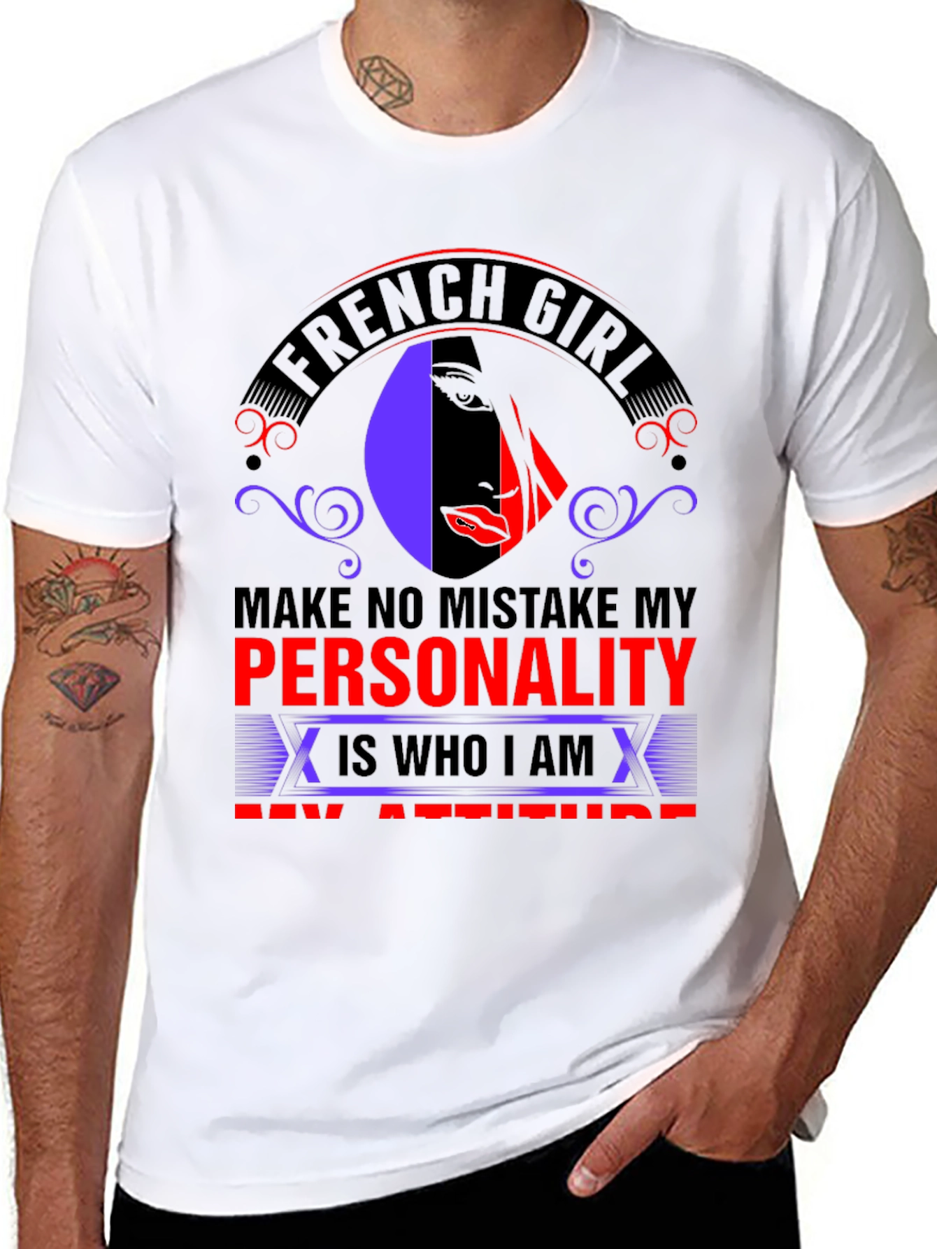 French Girl Personality Tee