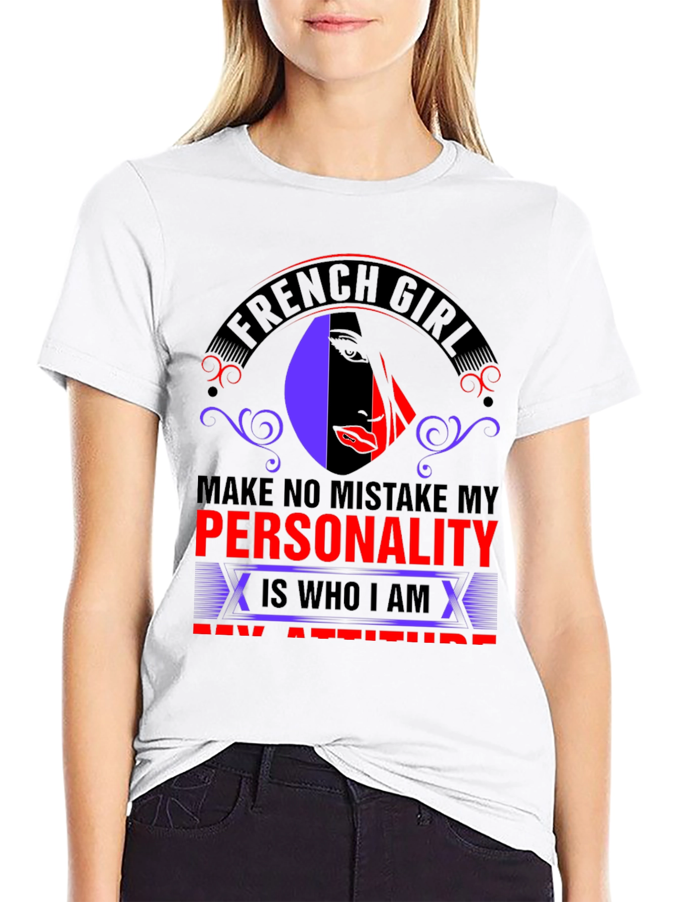French Girl Personality Tee