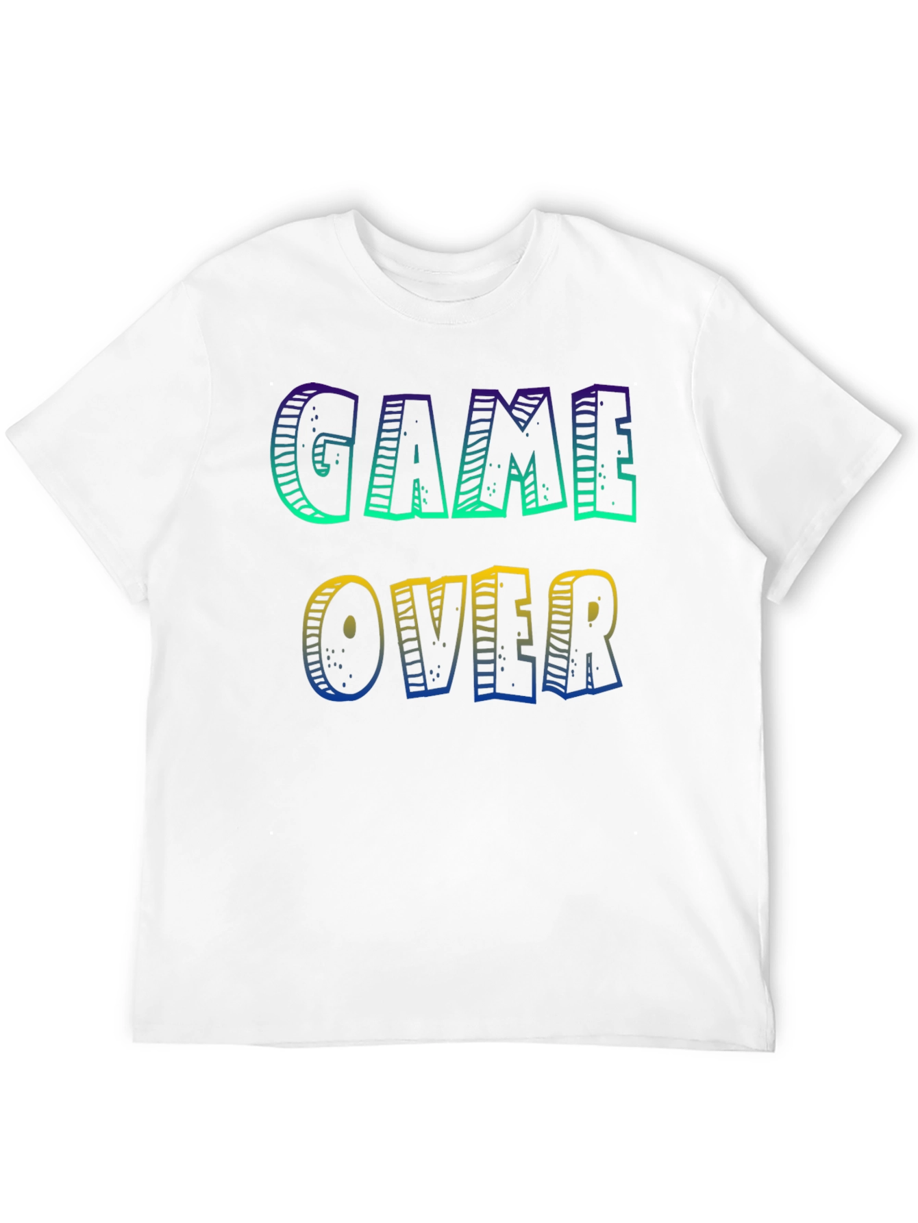 Game Over Graphic Tee - Gamer Style T-Shirt