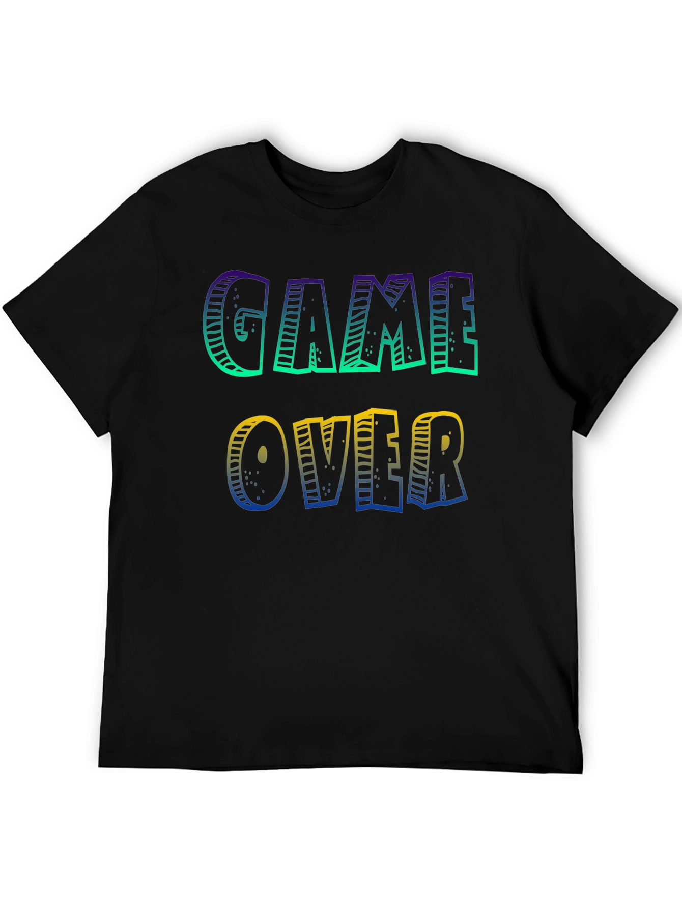Game Over Graphic Tee - Gamer Style T-Shirt