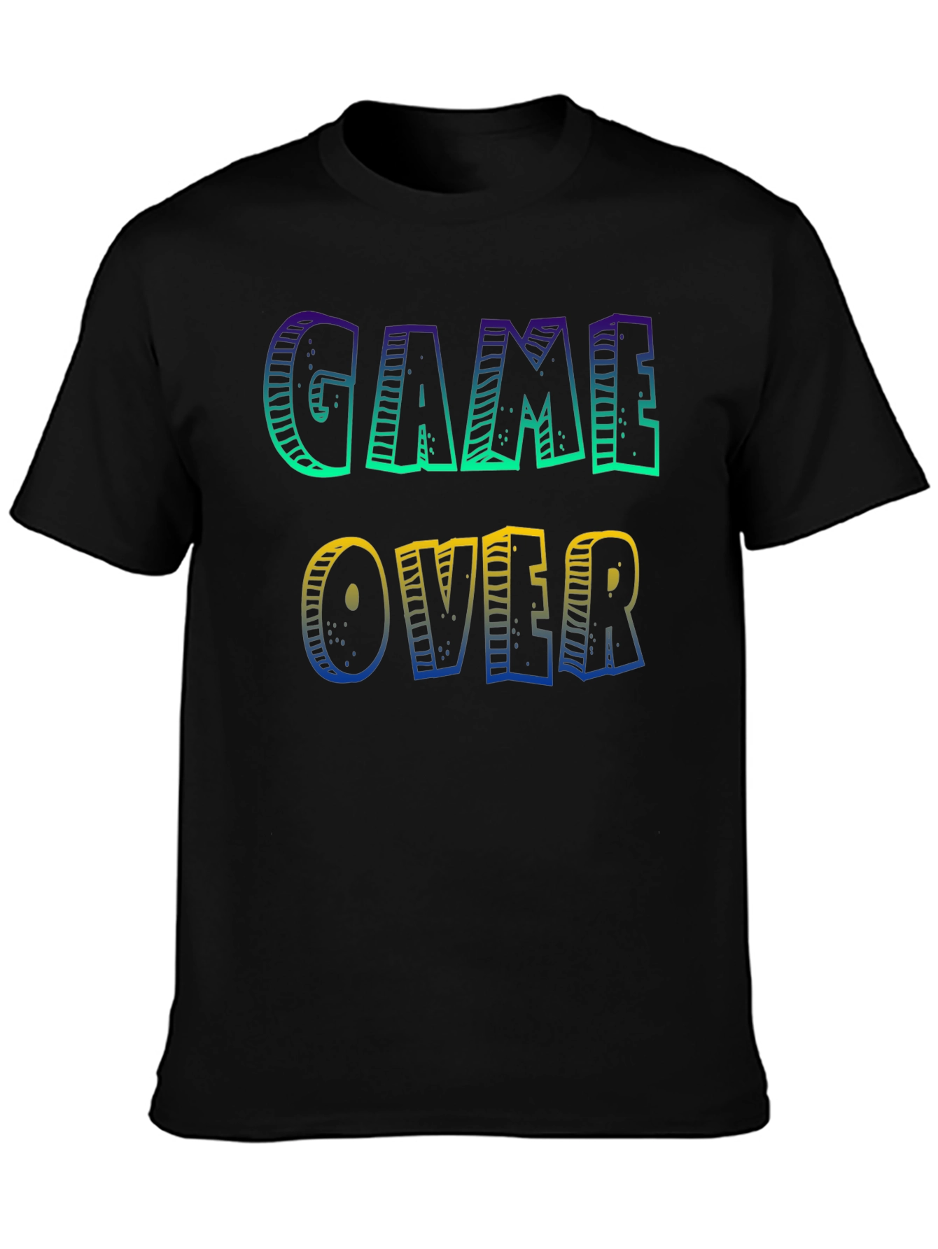 Game Over Graphic Tee - Gamer Style T-Shirt