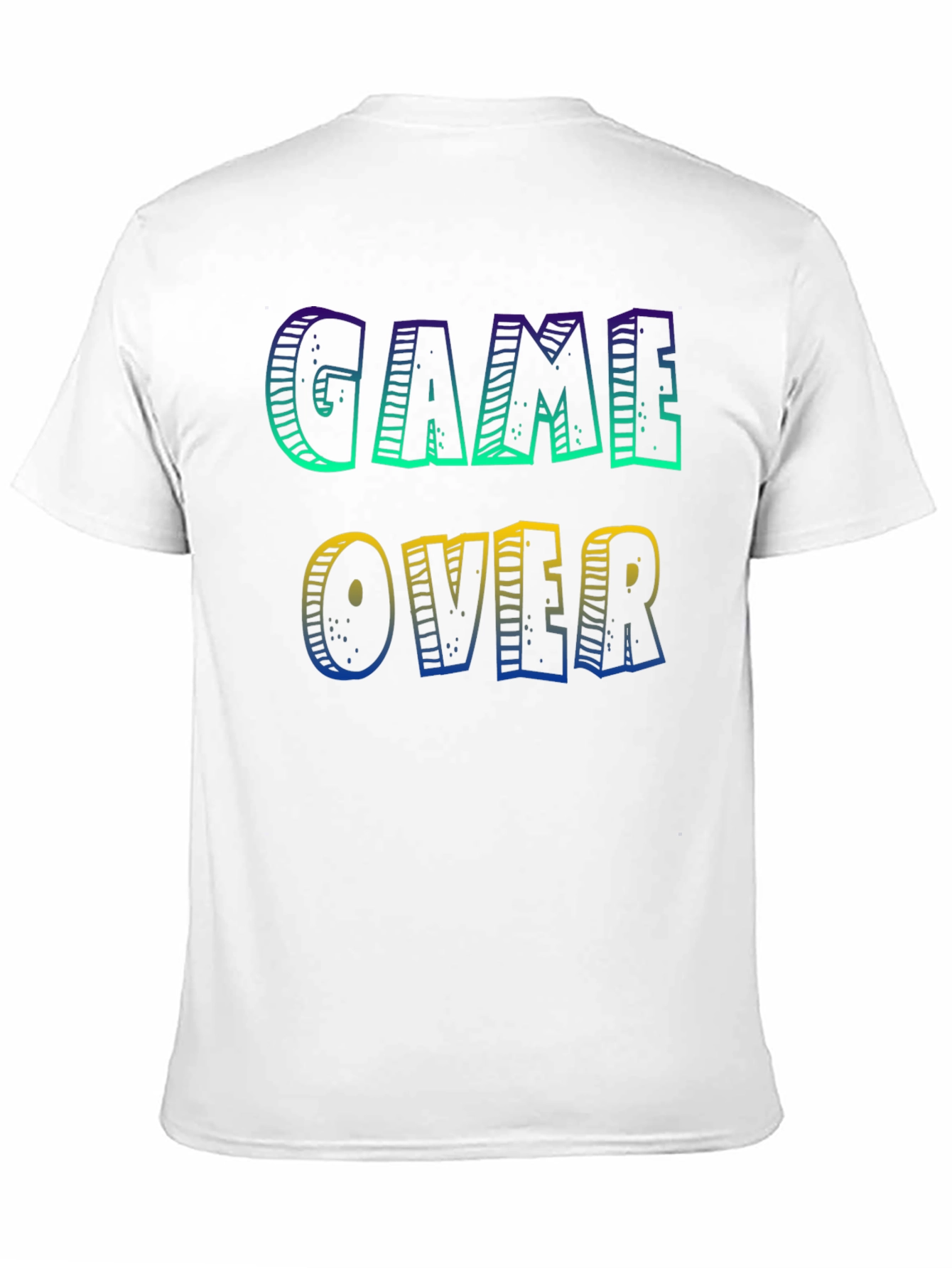 Game Over Graphic Tee - Gamer Style T-Shirt