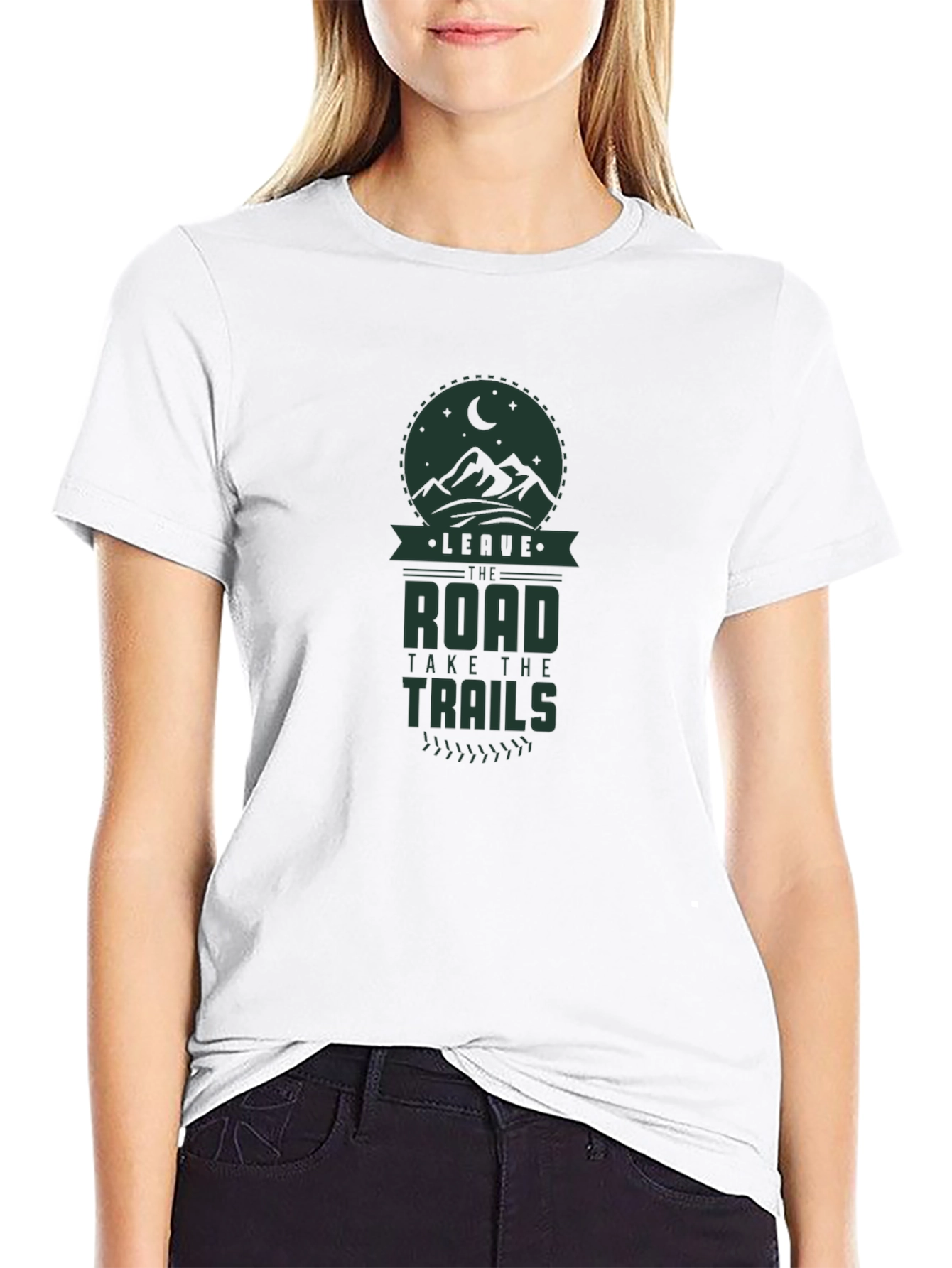 Leave the Road Take the Trails Graphic T-Shirt