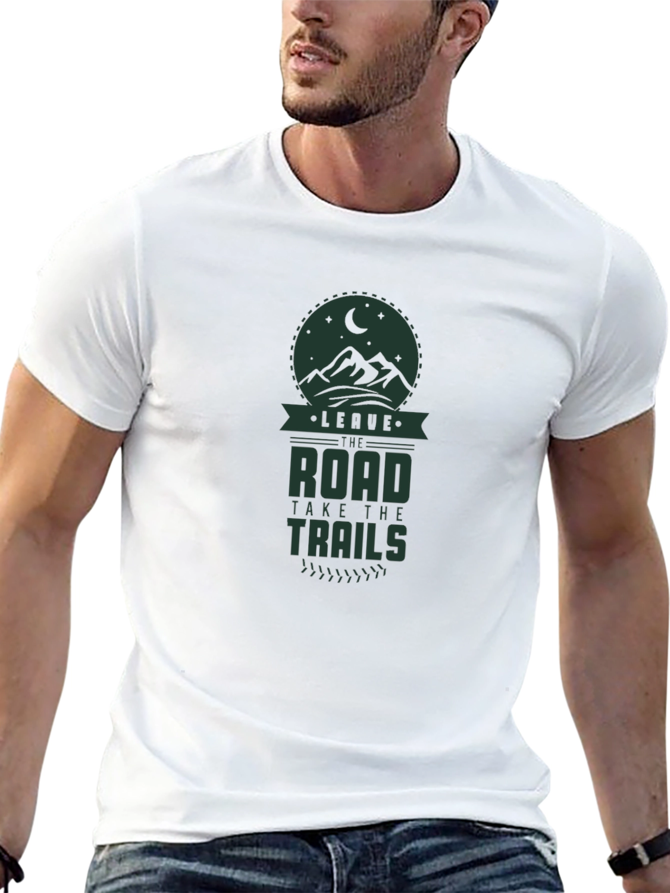 Leave the Road Take the Trails Graphic T-Shirt