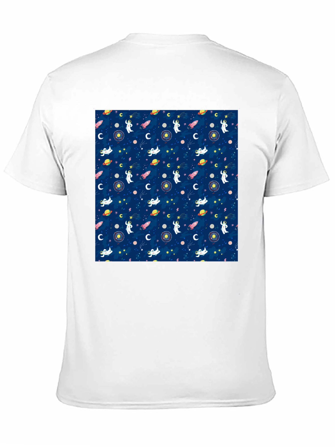Cosmic Astronauts Black T-Shirt