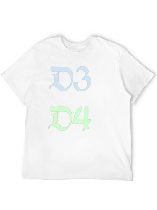 D3 D4 T-Shirt - Chess Player Gift