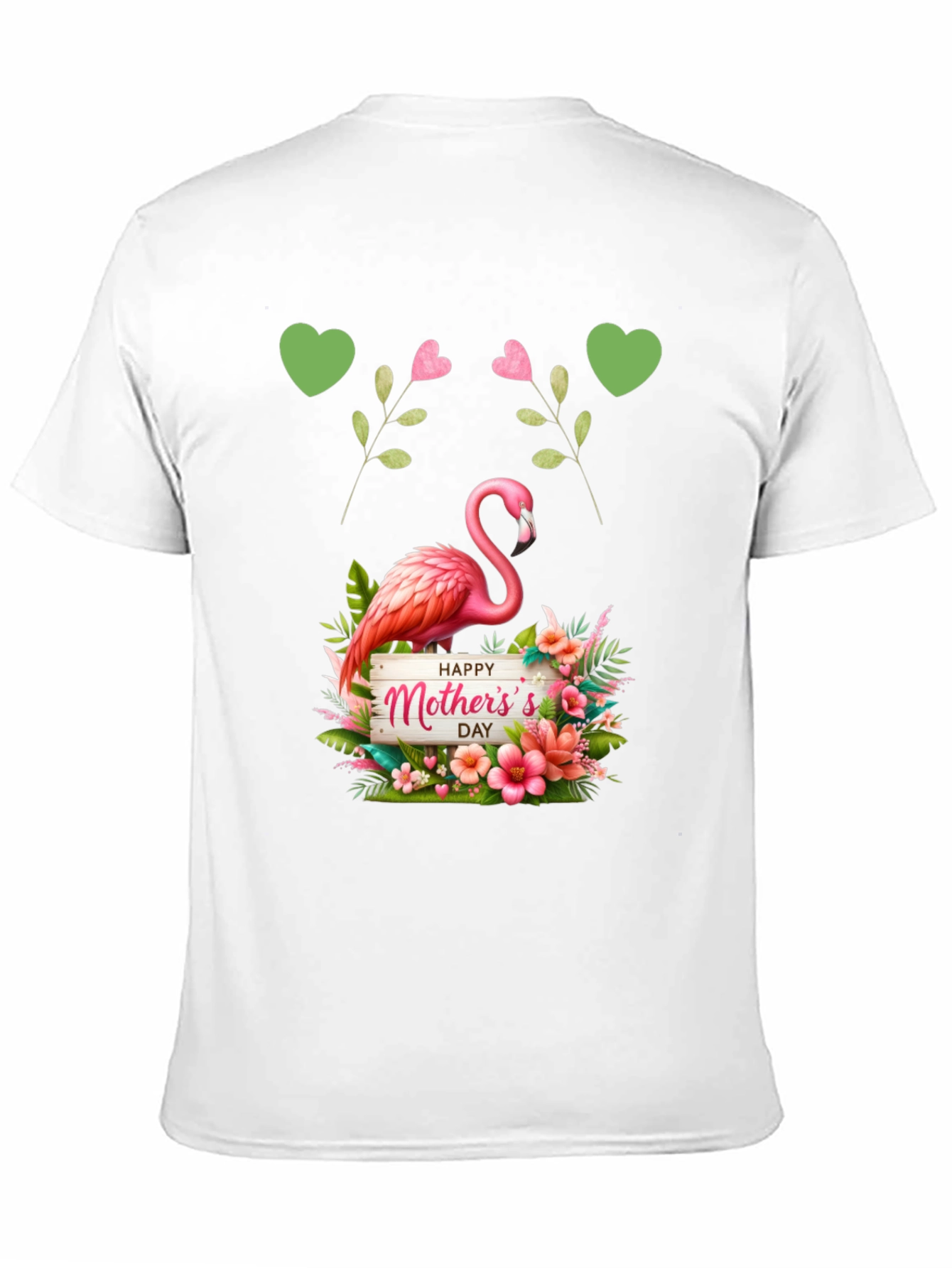 Mothers Day Flamingo Graphic Tee