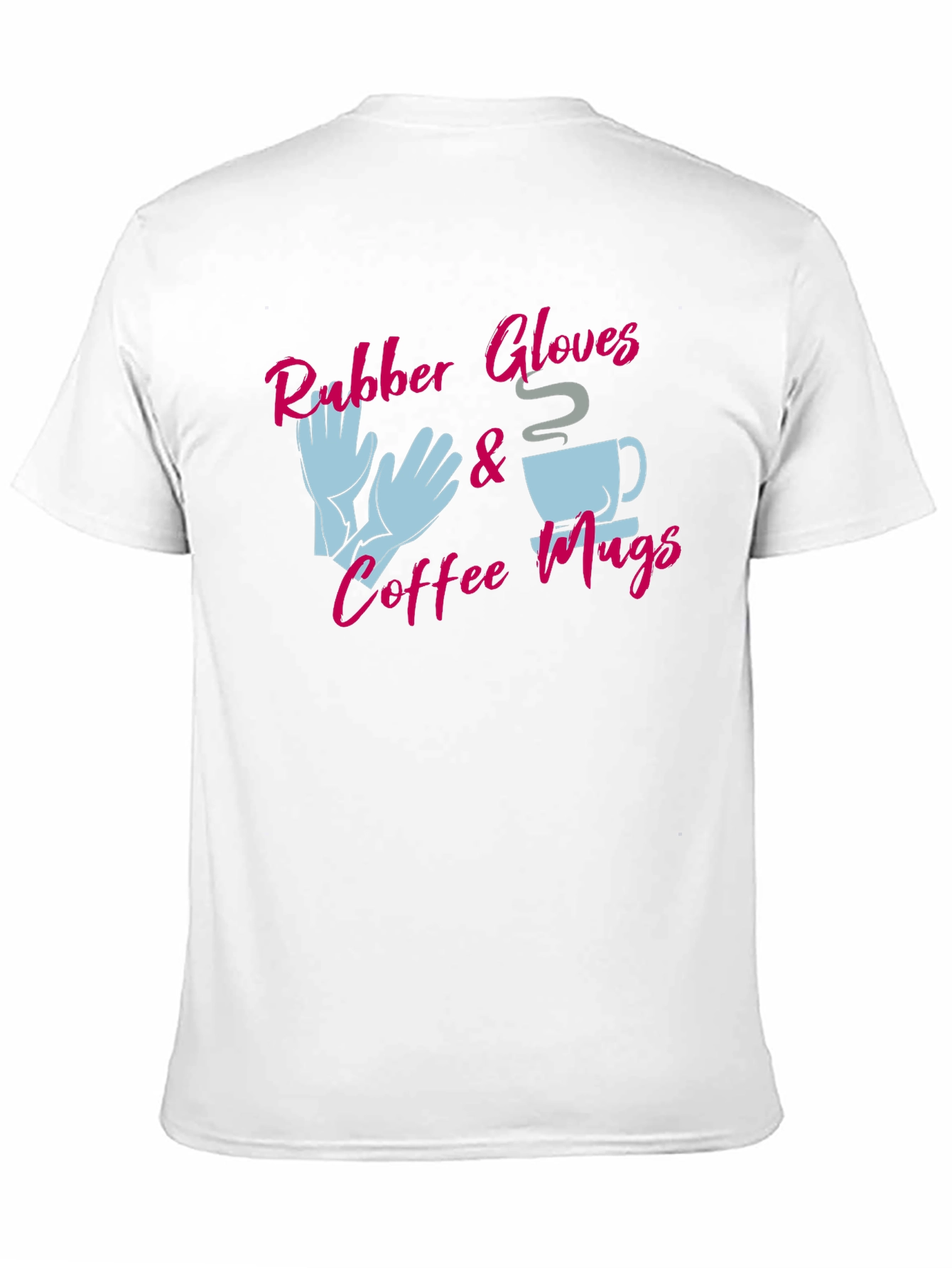 Rubber Gloves & Coffee Mugs Graphic Tee