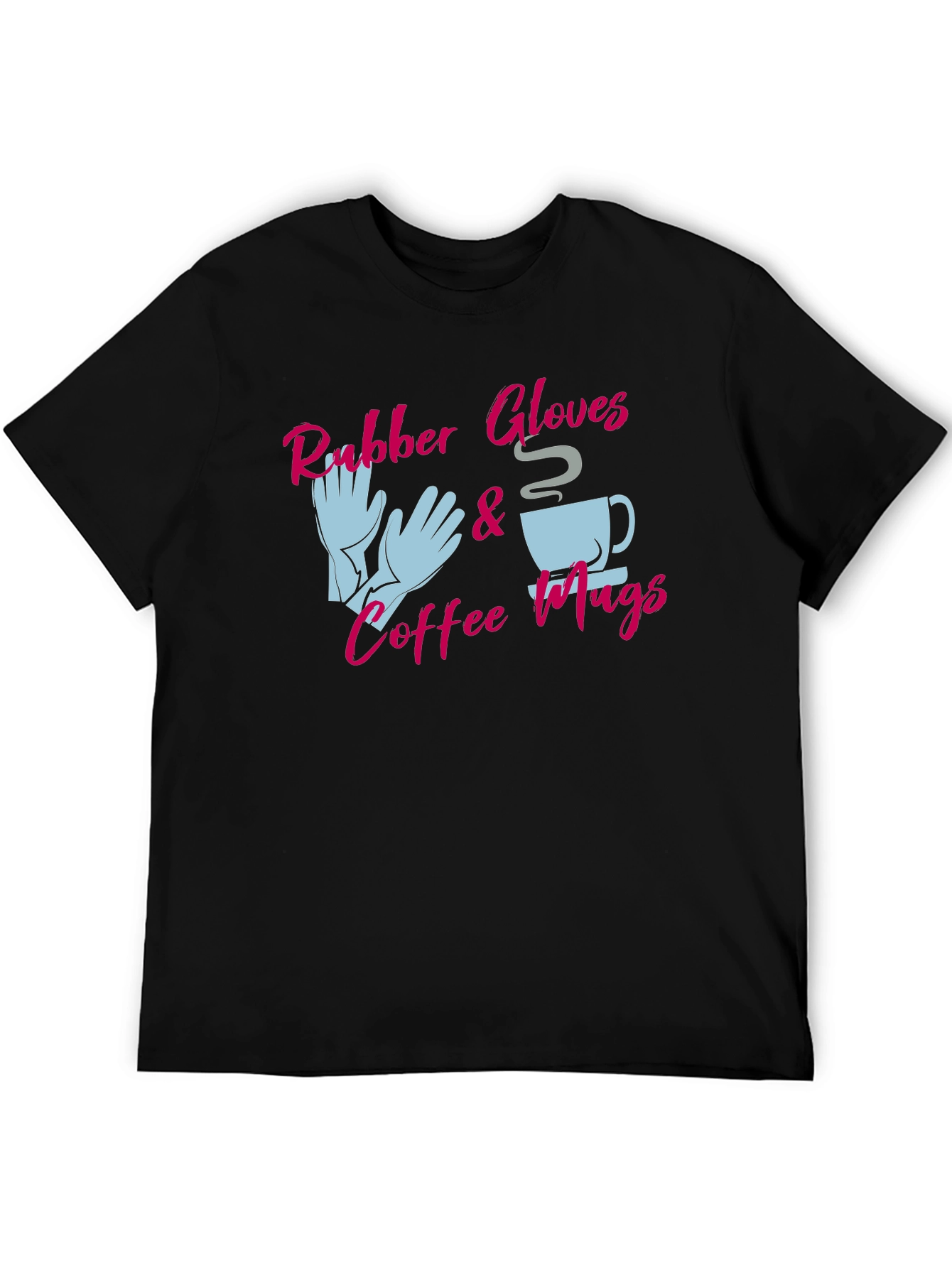 Rubber Gloves & Coffee Mugs Graphic Tee