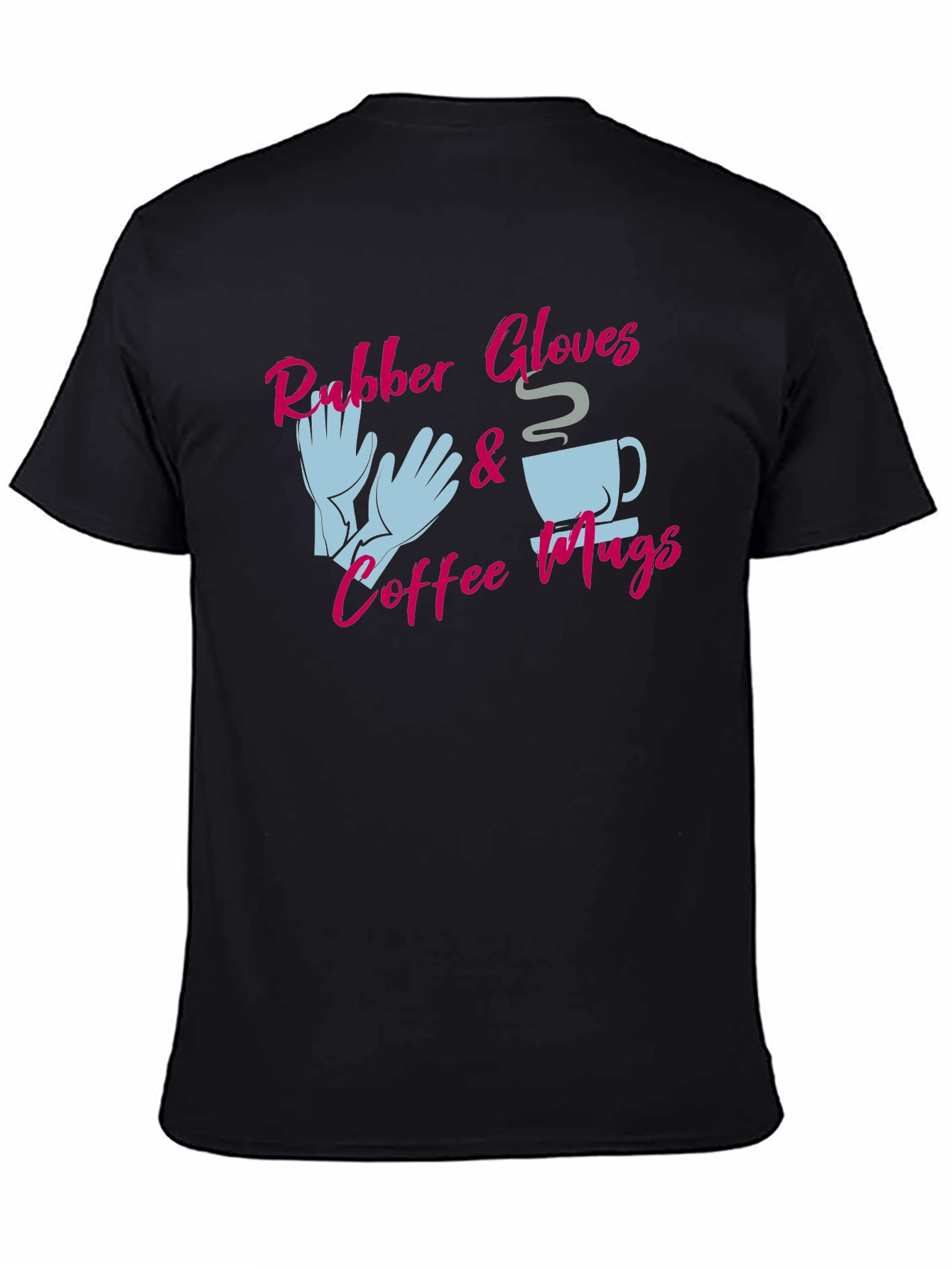 Rubber Gloves & Coffee Mugs Graphic Tee