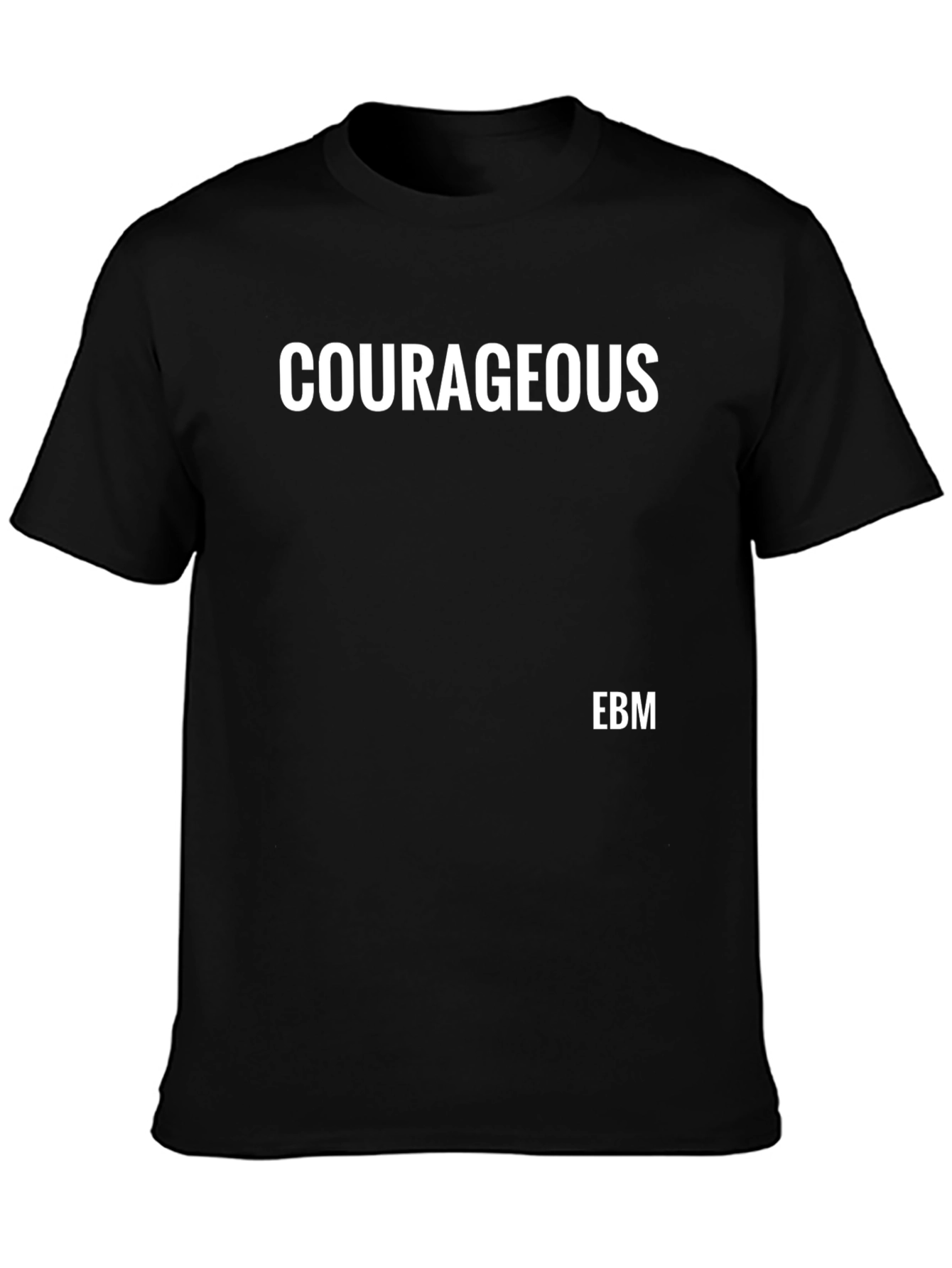Courageous Graphic Tee - Black