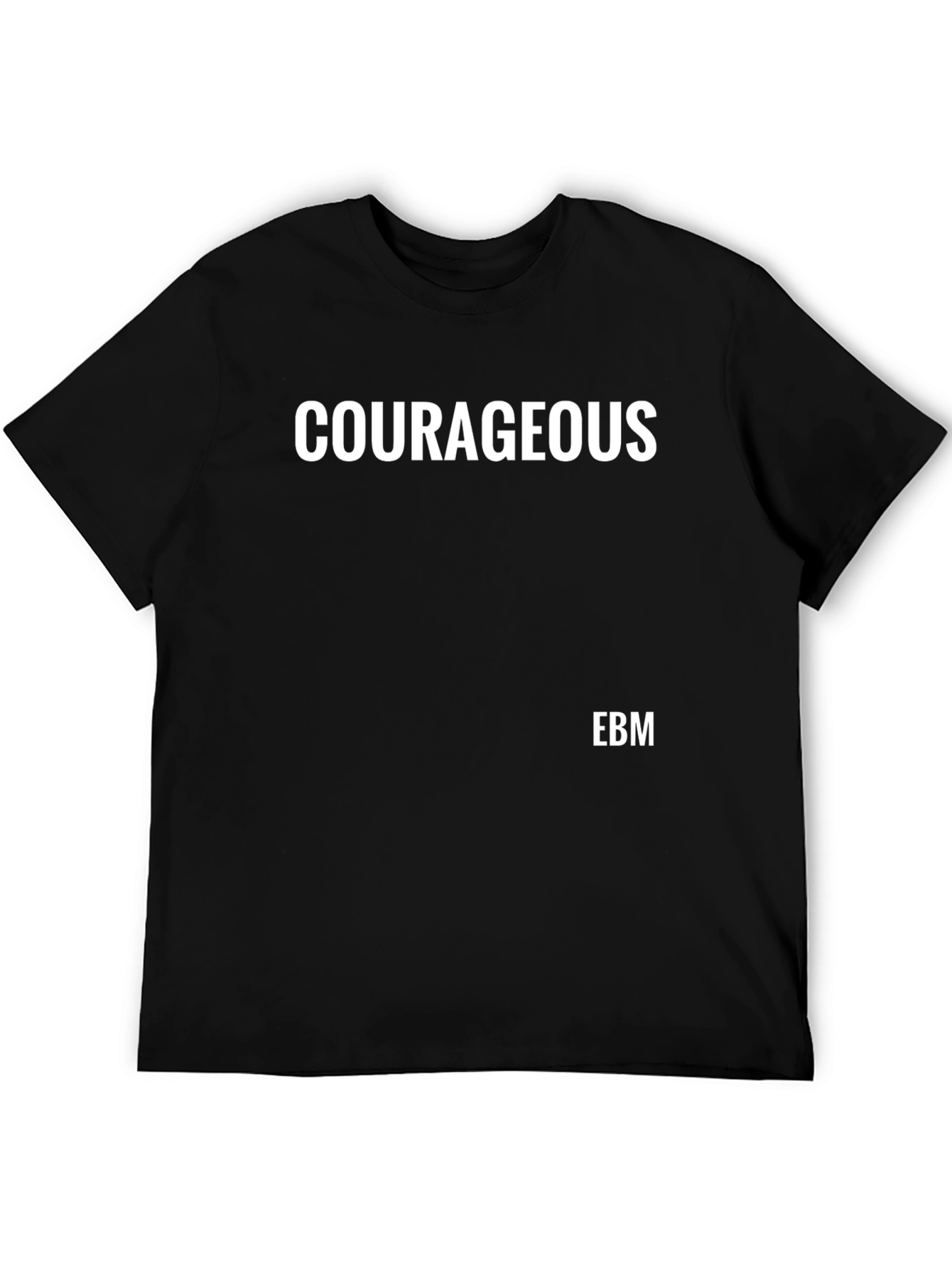 Courageous Graphic Tee - Black