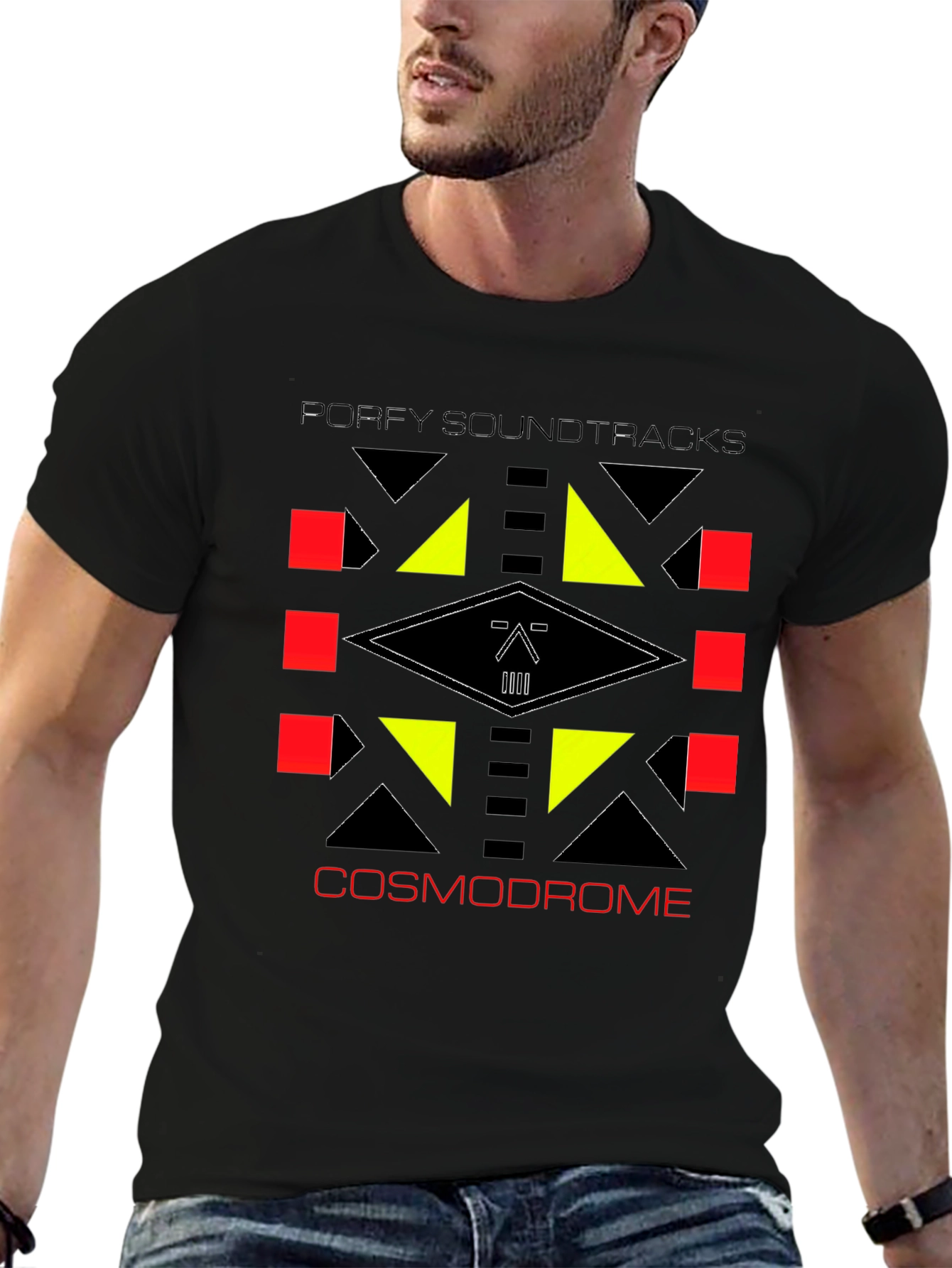 Cosmodrome Graphic T-Shirt - Retro Design