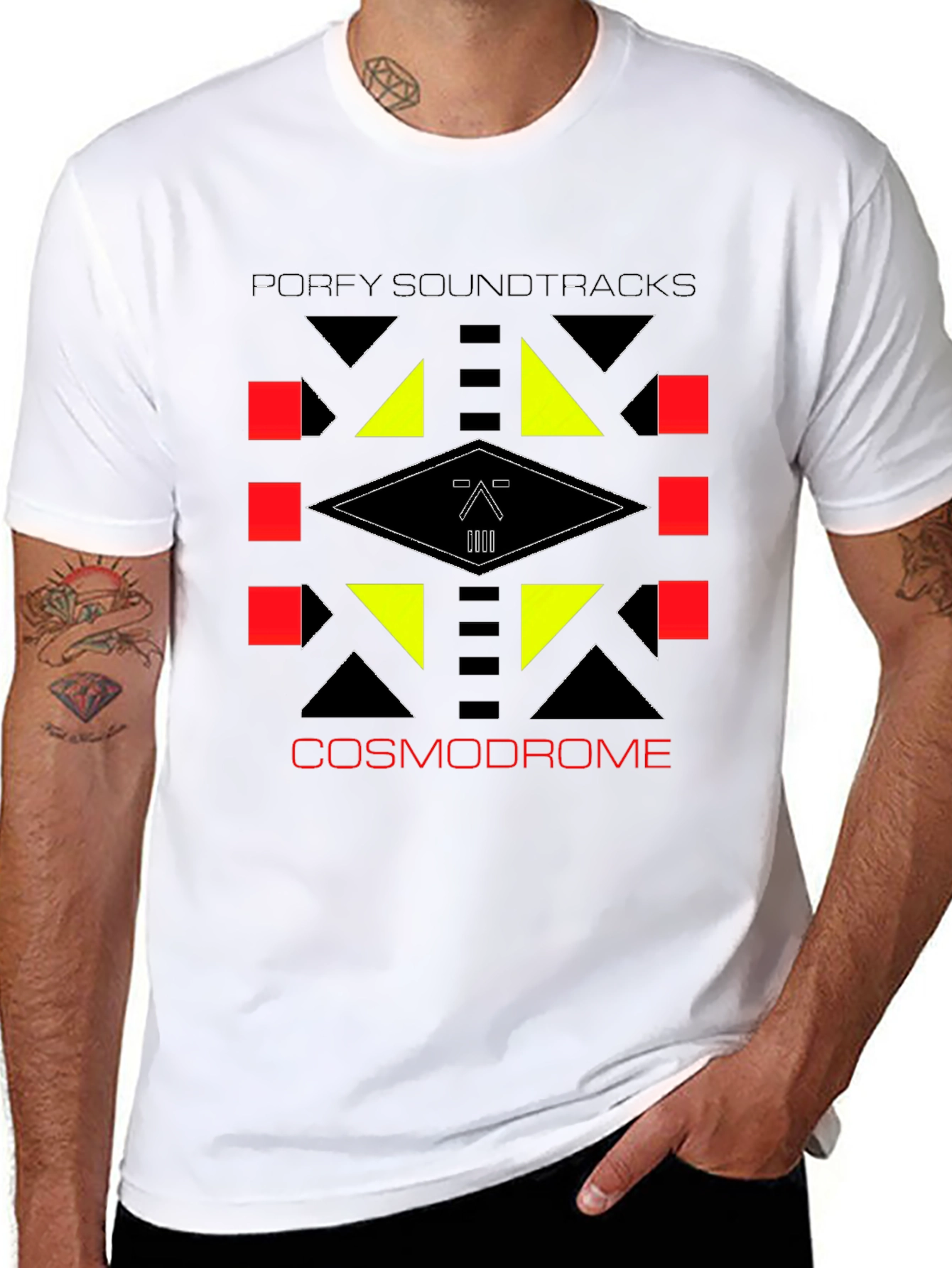 Cosmodrome Graphic T-Shirt - Retro Design