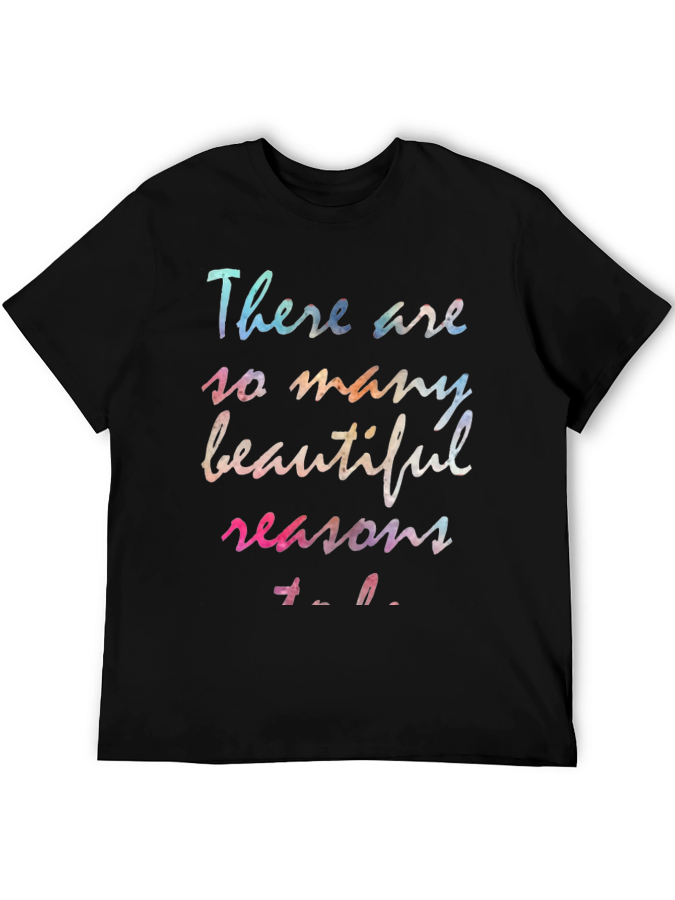 Beautiful Reasons Graphic Tee - Black