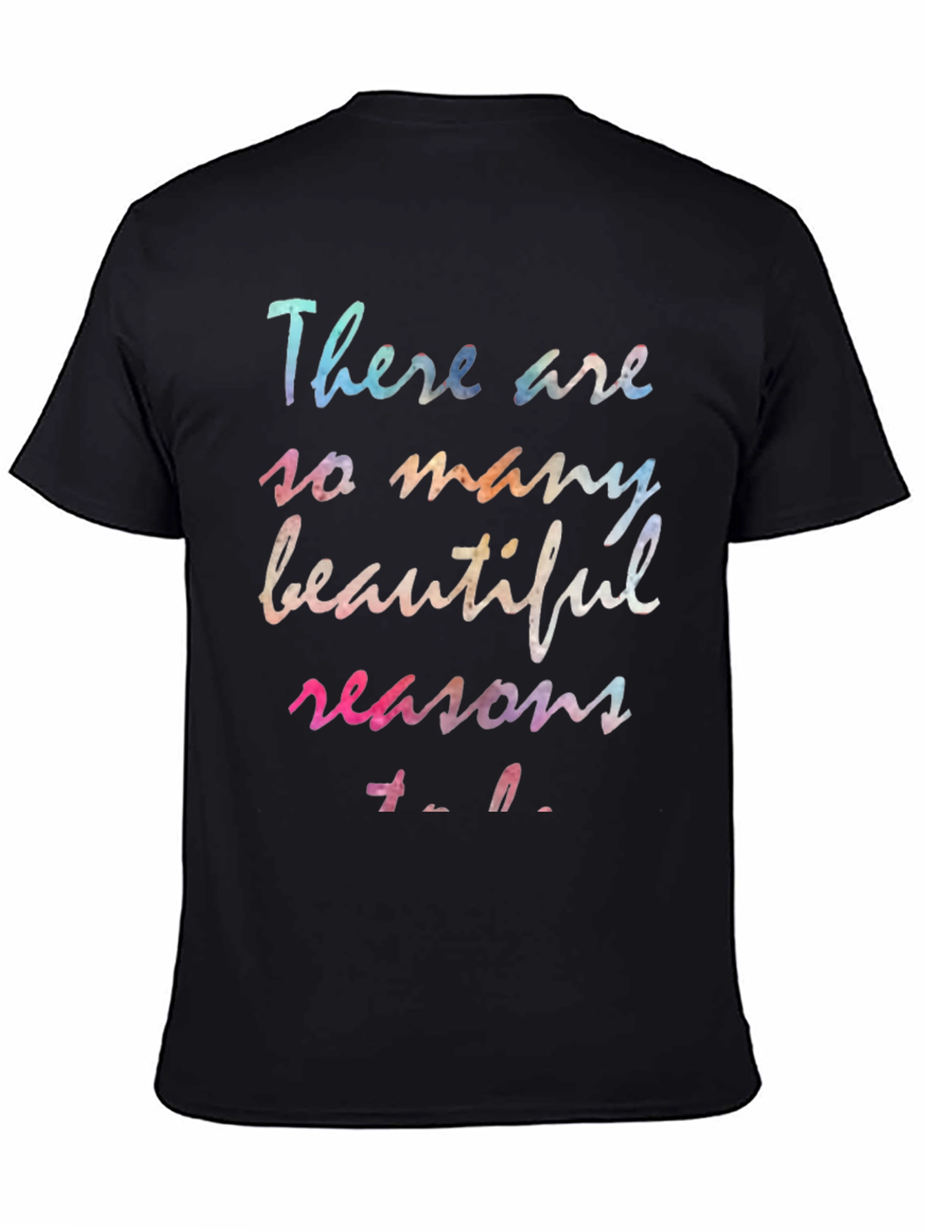 Beautiful Reasons Graphic Tee - Black