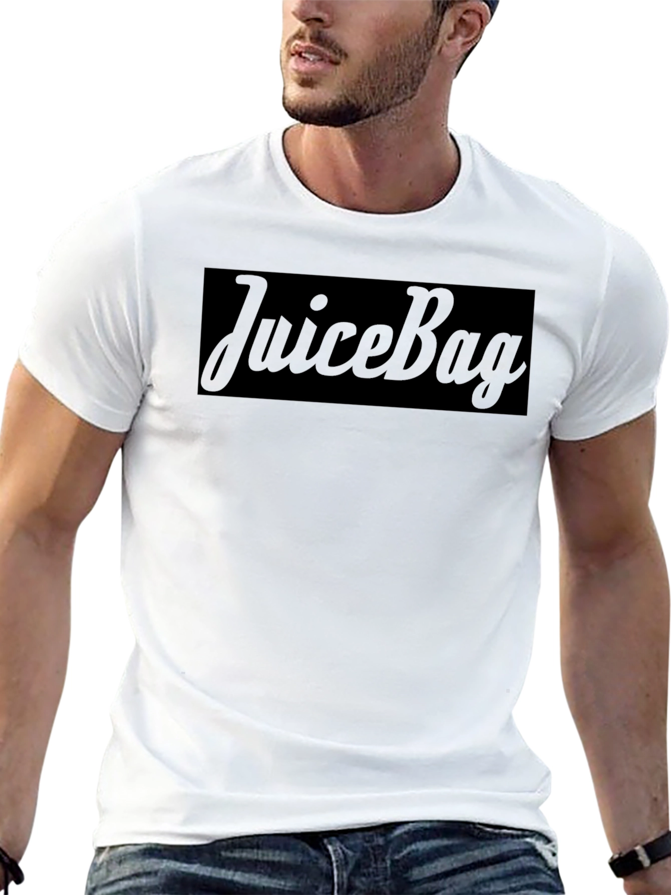 JuiceBag Black Graphic T-Shirt