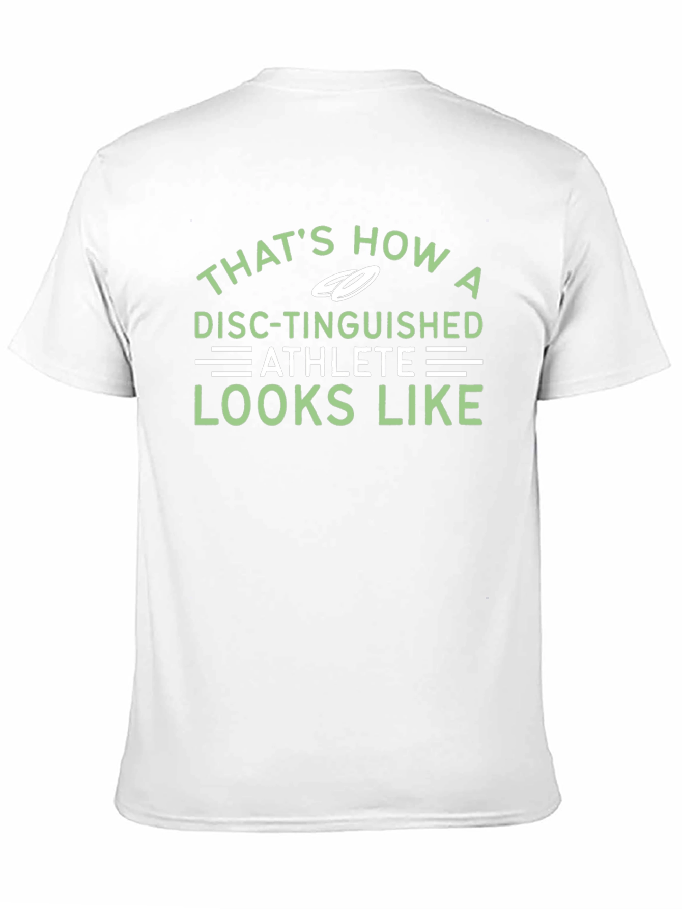 Disc Golf Athlete Black T-Shirt