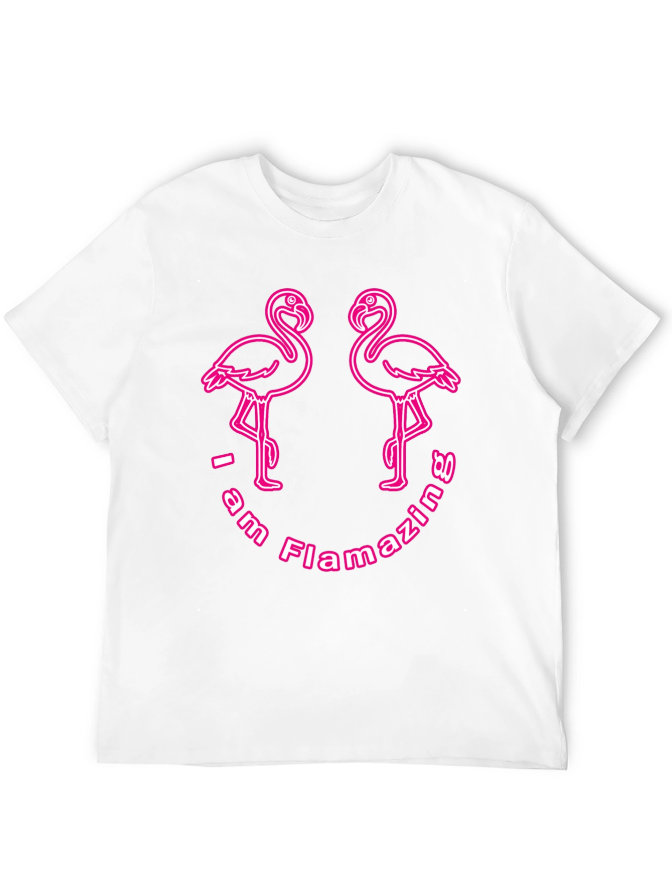 Flamazing Flamingo T-Shirt - Black