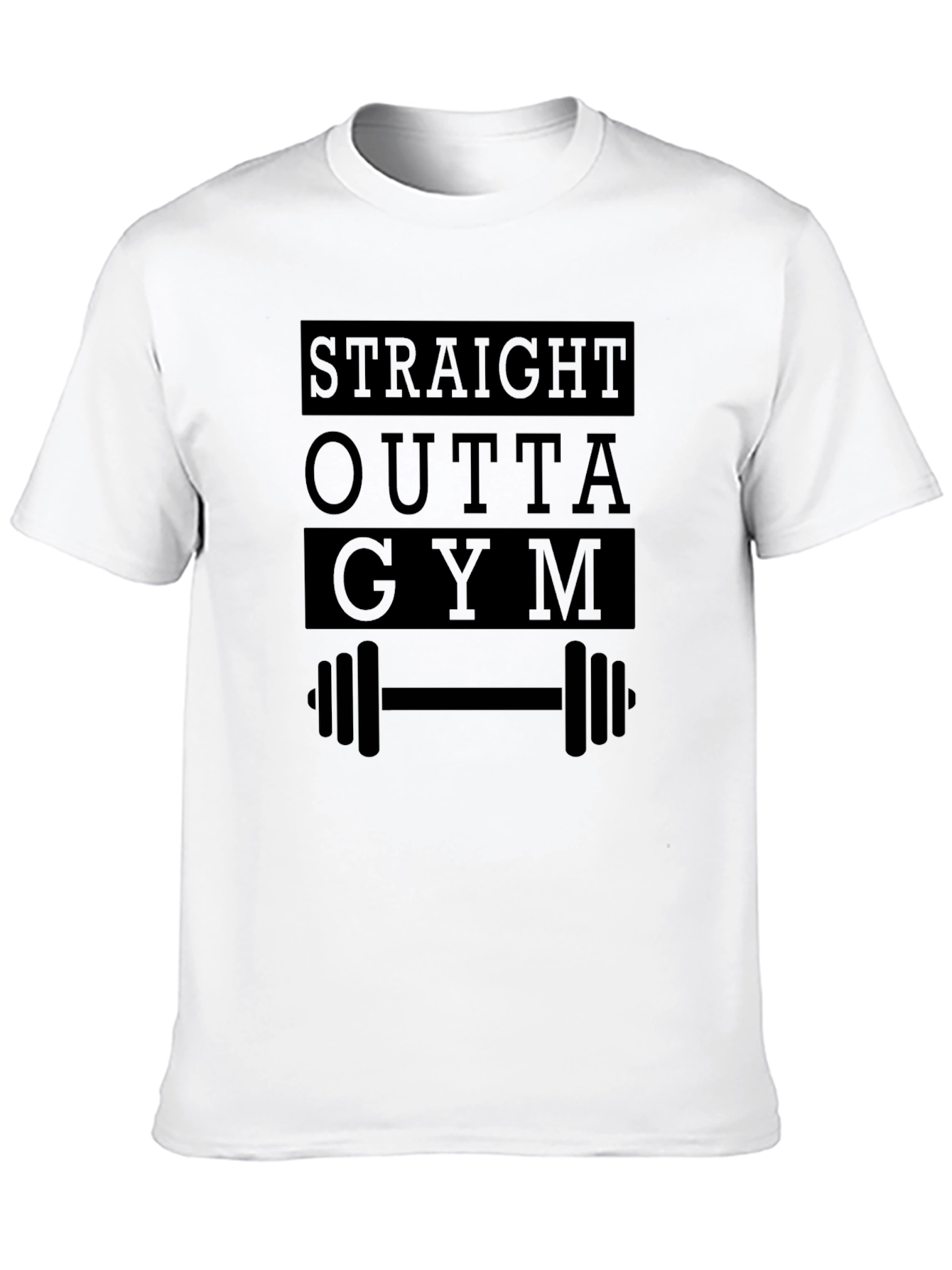 Straight Outta Gym T-Shirt - Workout Apparel