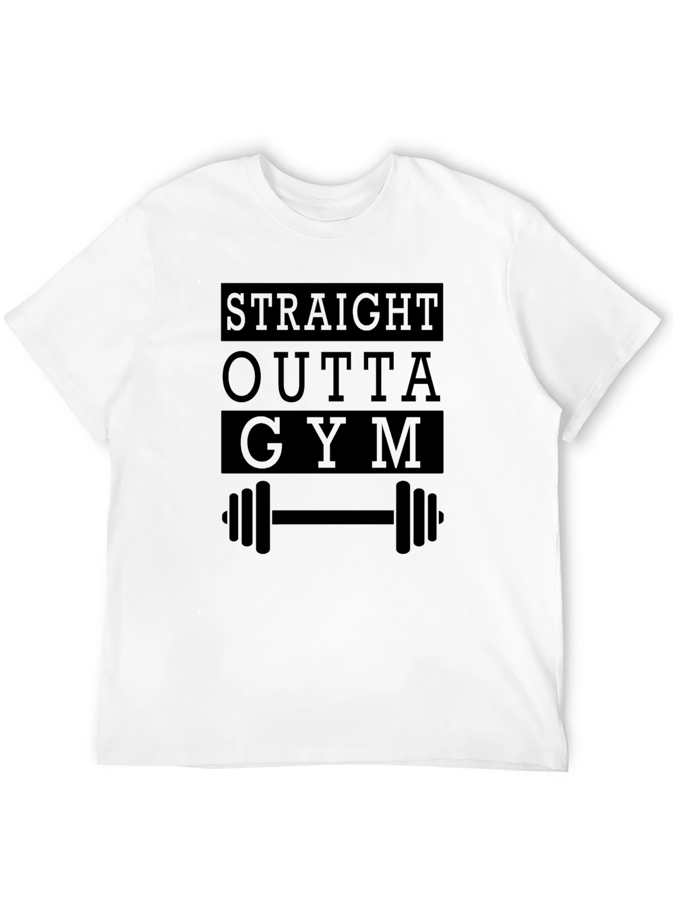 Straight Outta Gym T-Shirt - Workout Apparel